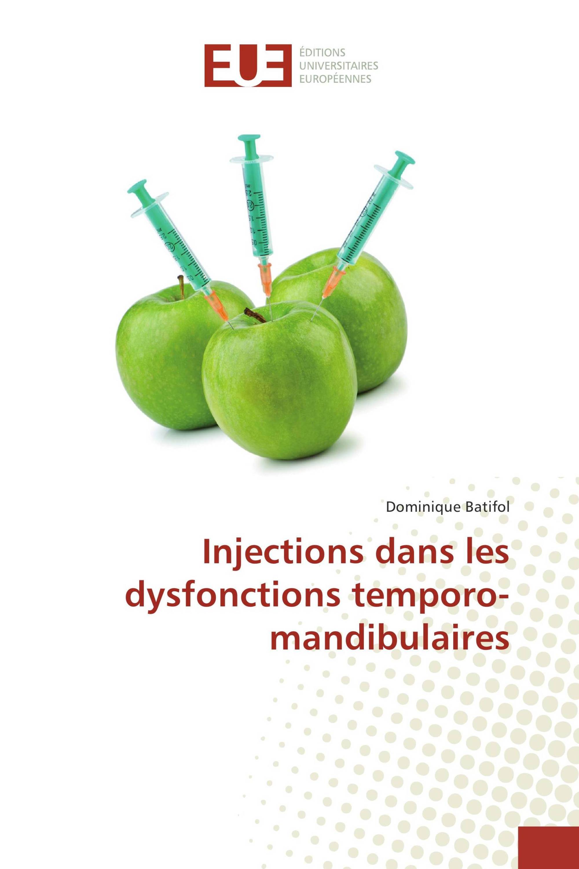 Injections dans les dysfonctions temporo-mandibulaires