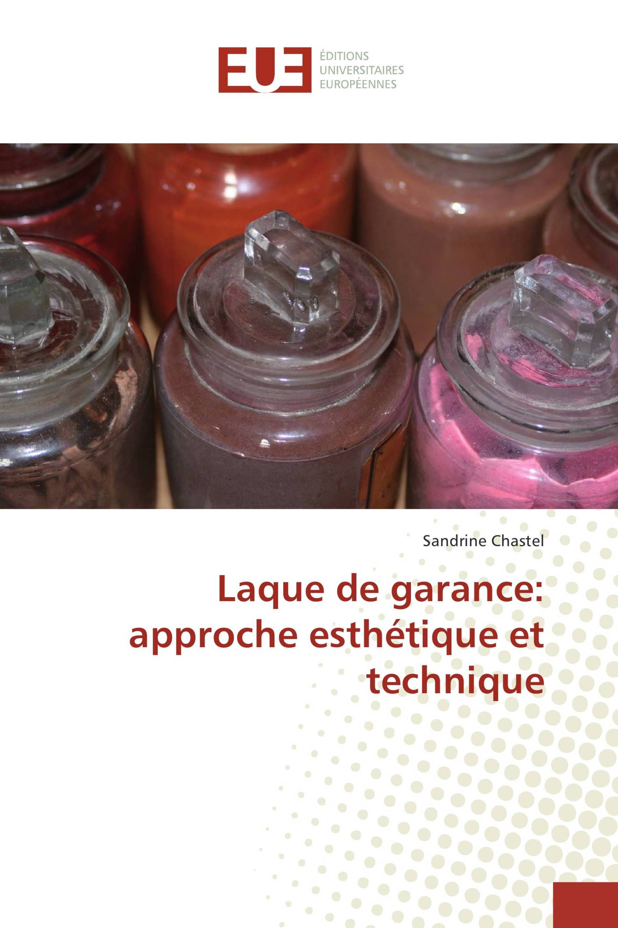 Laque de garance: approche esthétique et technique