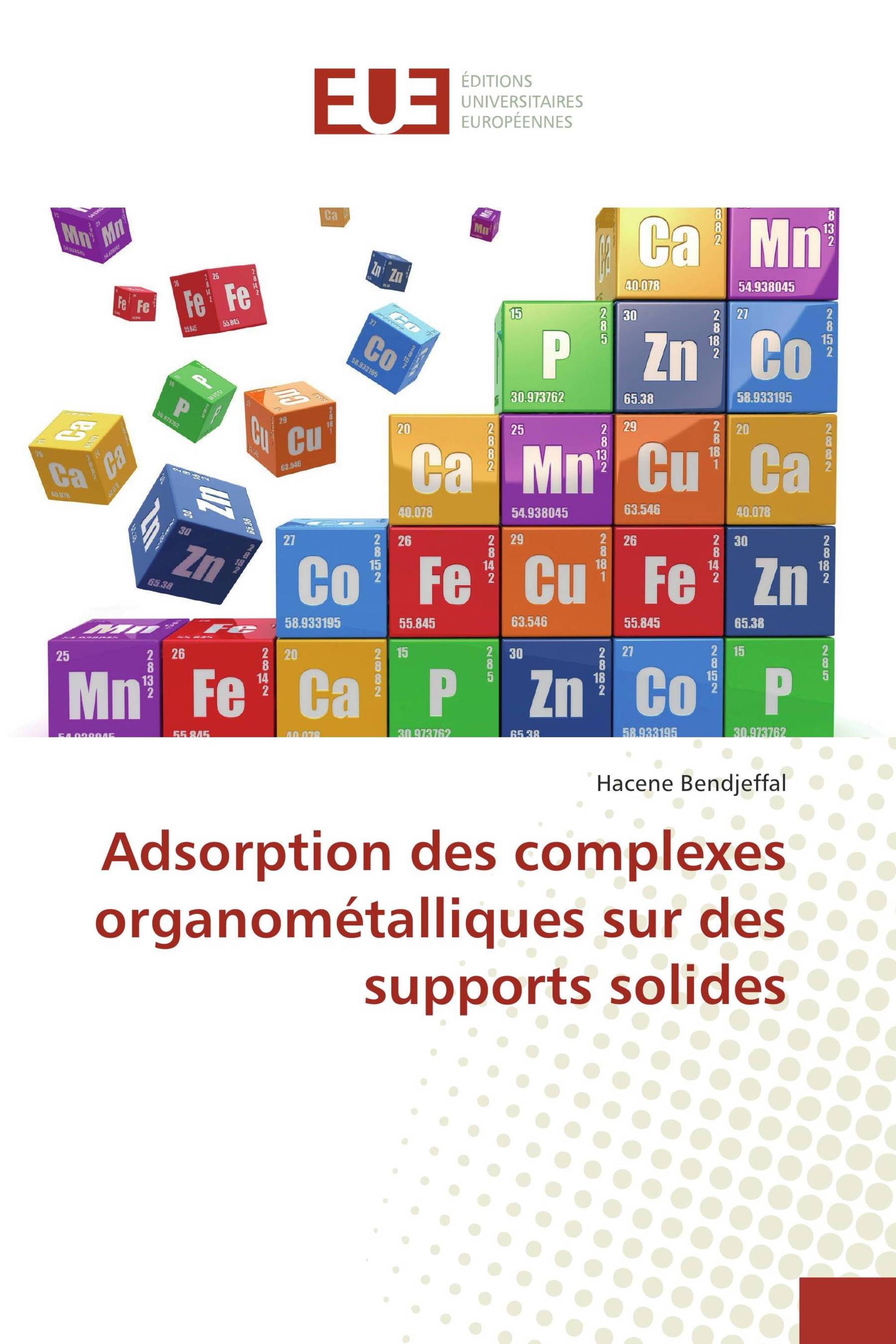 Adsorption des complexes organométalliques sur des supports solides