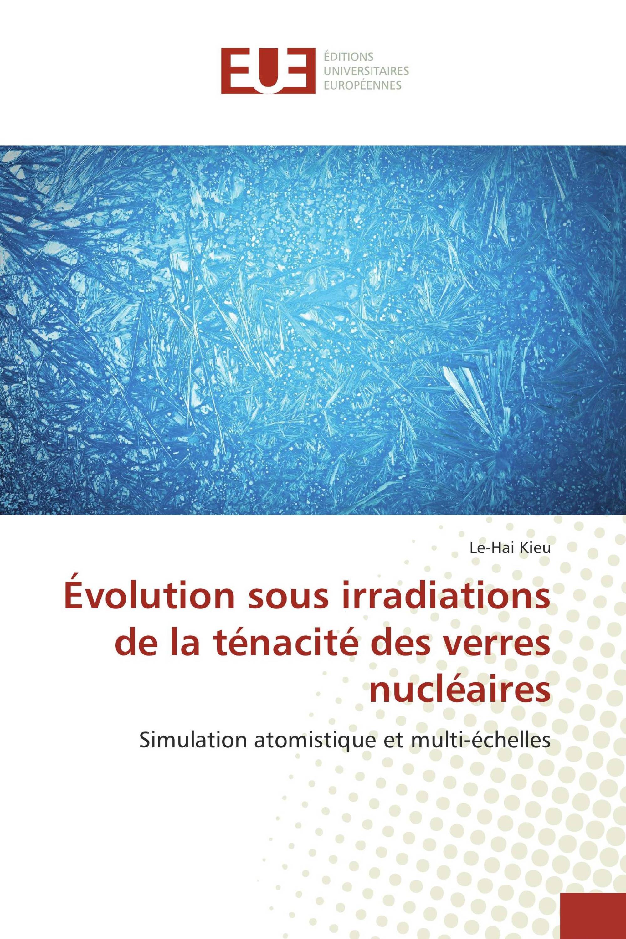 Évolution sous irradiations de la ténacité des verres nucléaires