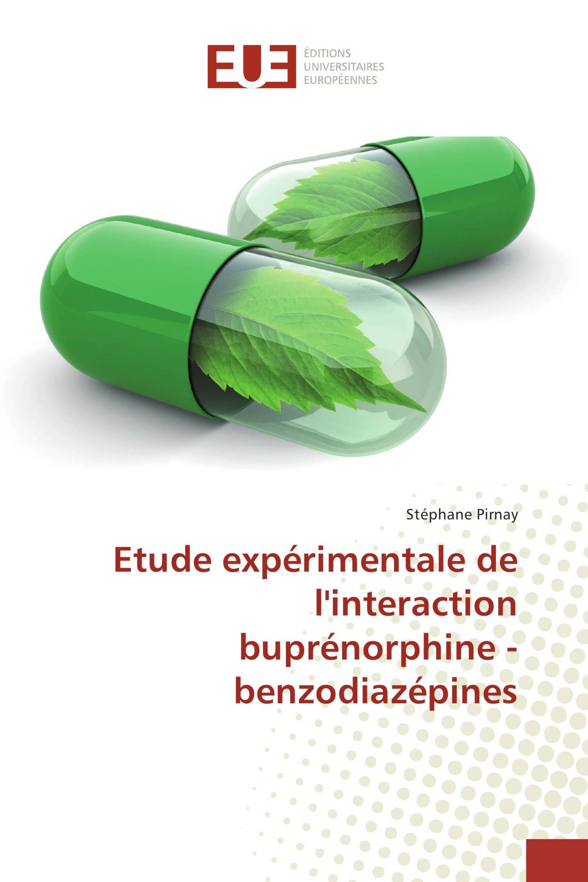 Etude expérimentale de l'interaction buprénorphine -benzodiazépines