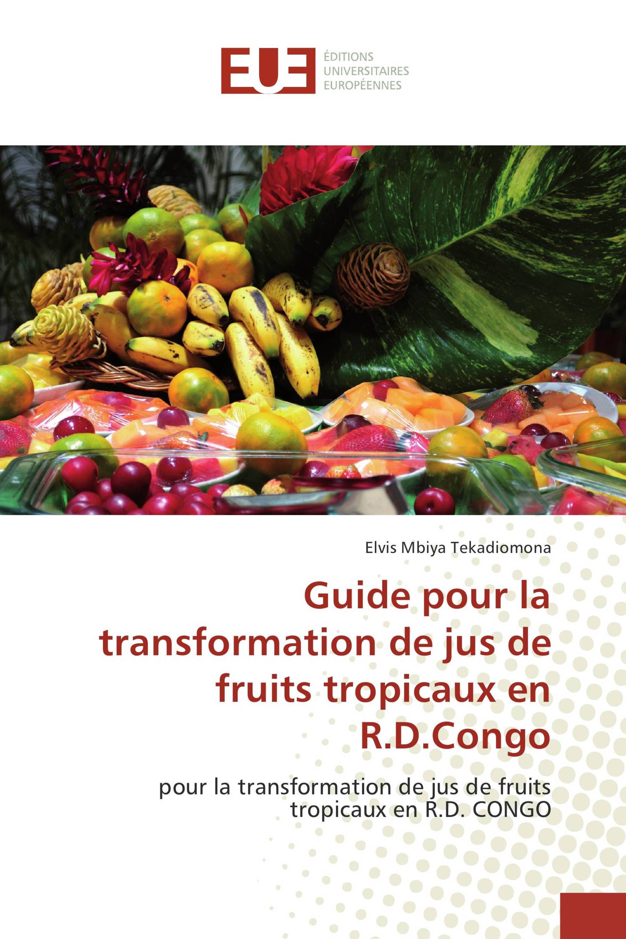 Guide pour la transformation de jus de fruits tropicaux en R.D.Congo