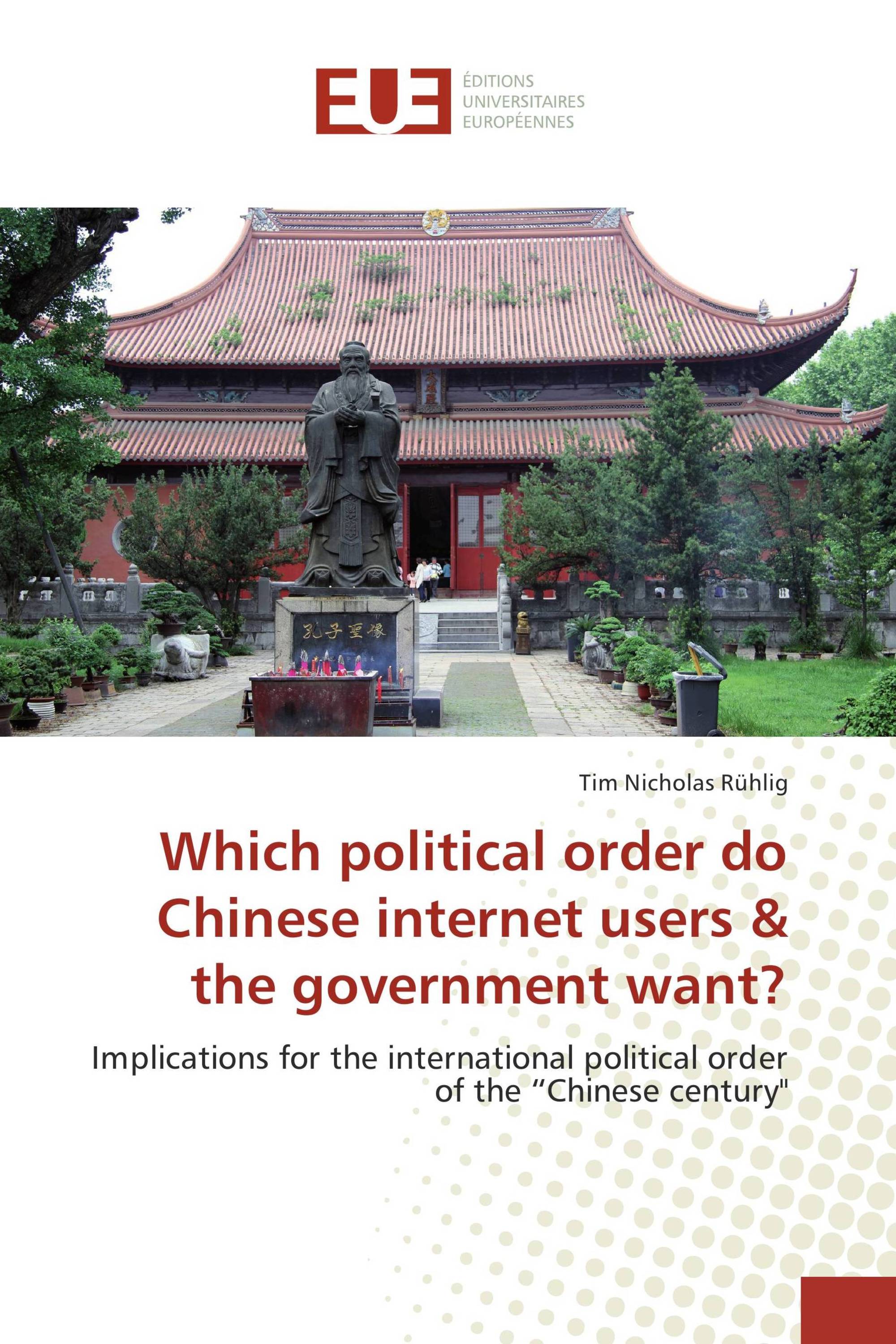 Which political order do Chinese internet users & the government want?