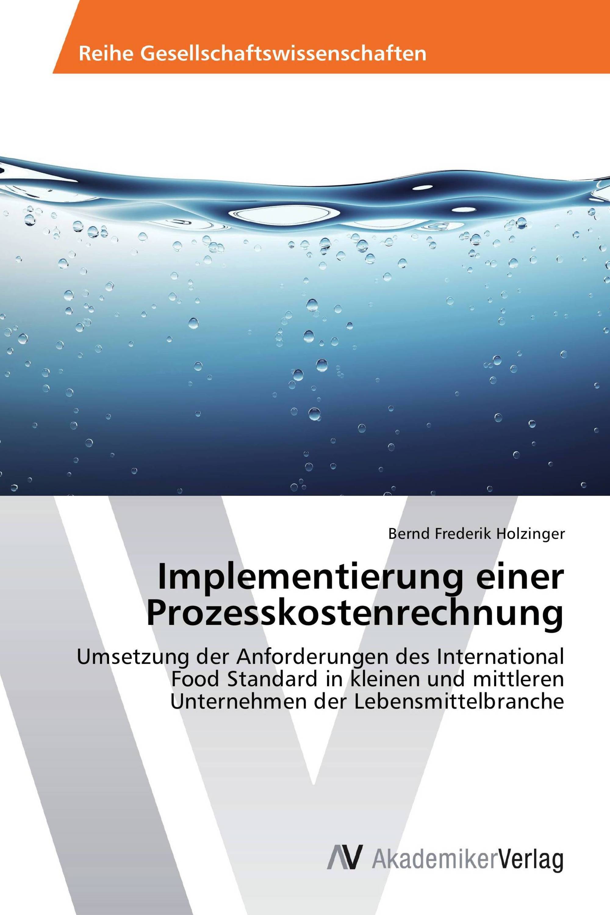 Implementierung einer Prozesskostenrechnung