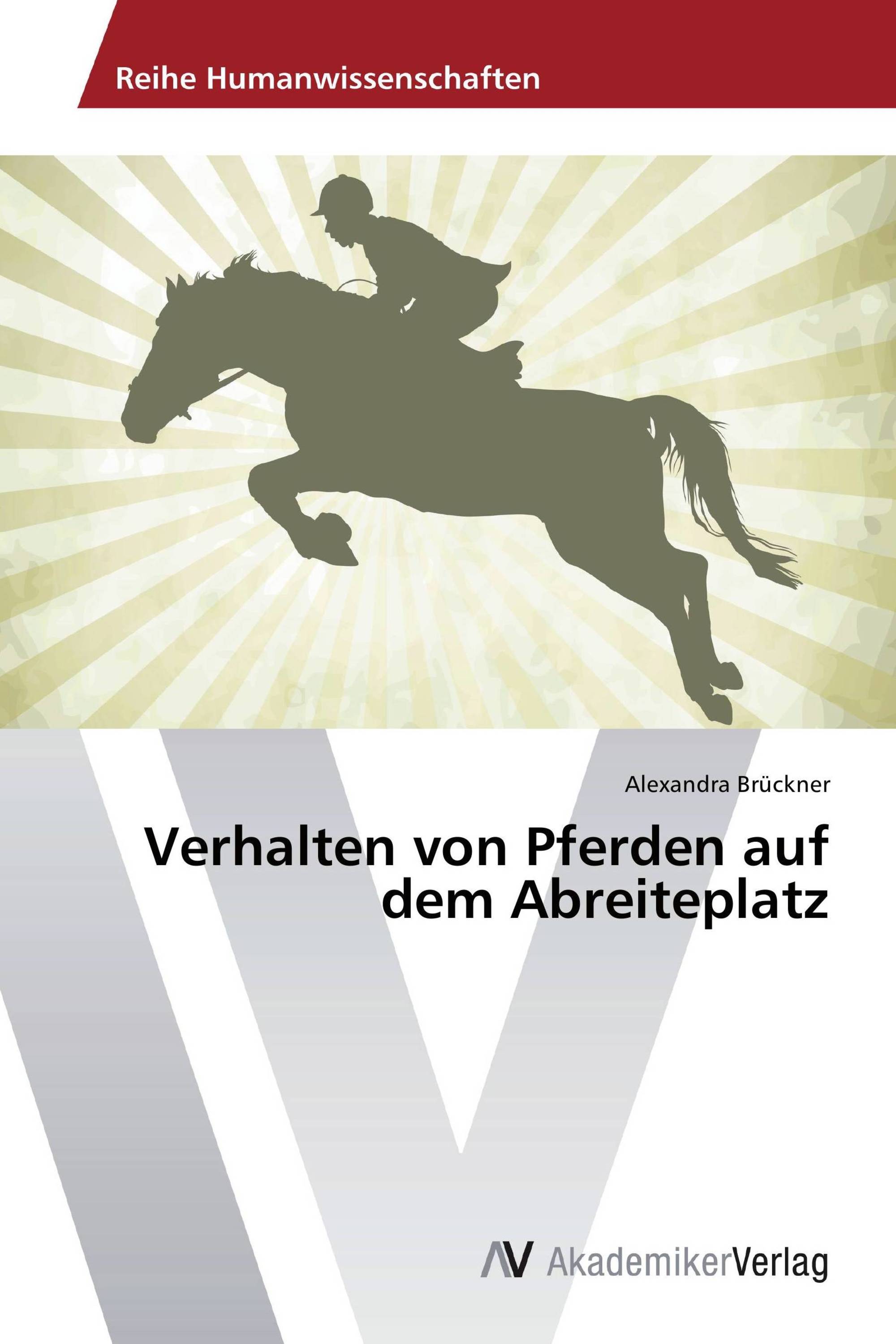 Verhalten von Pferden auf dem Abreiteplatz