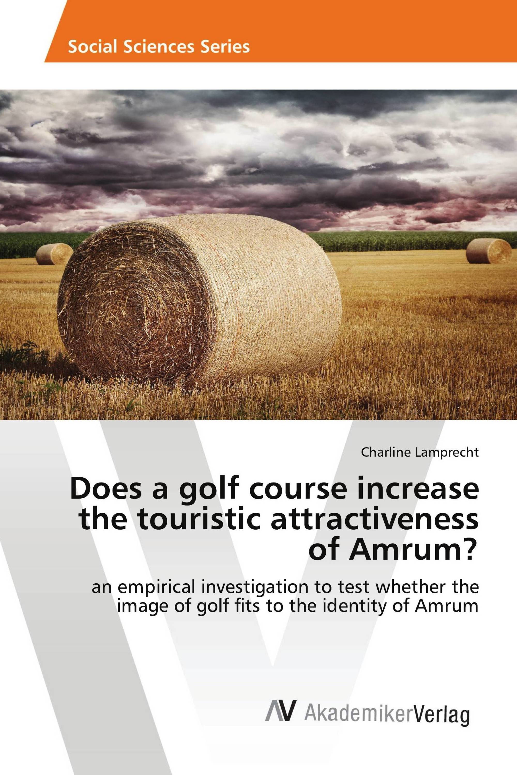 Does a golf course increase the touristic attractiveness of Amrum?