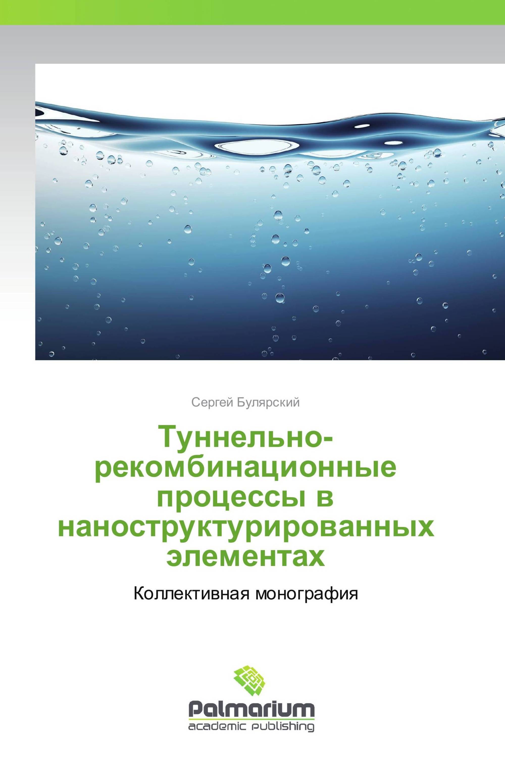 Туннельно-рекомбинационные процессы в наноструктурированных элементах /  978-3-639-63779-3 / 9783639637793 / 3639637798