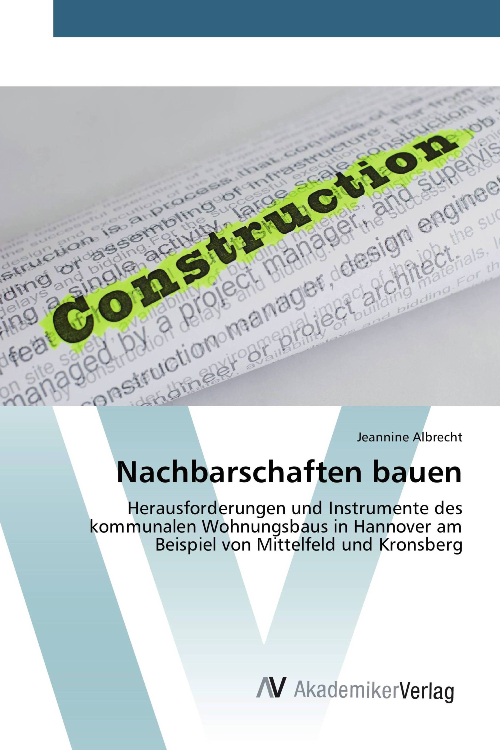 Nachbarschaften bauen