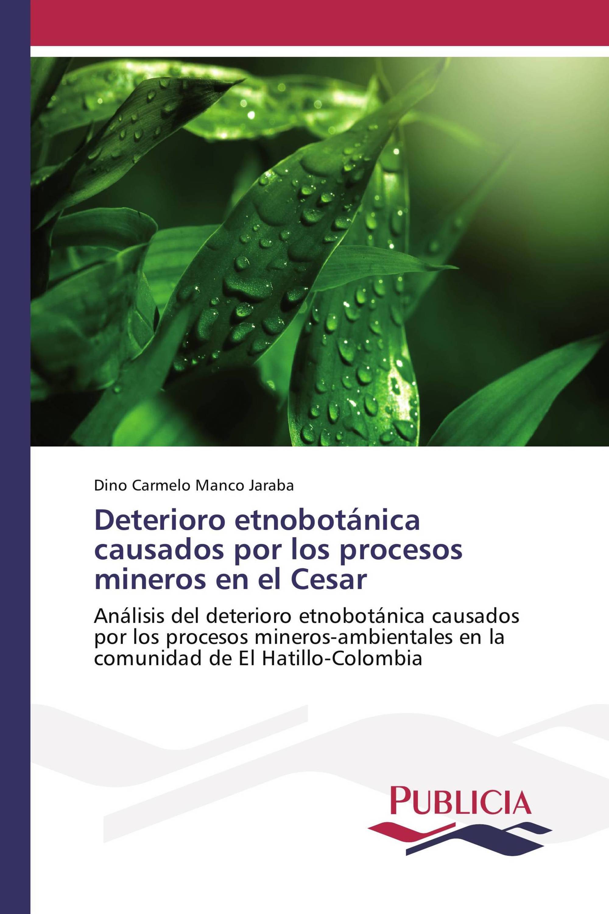 Deterioro etnobotánica causados por los procesos mineros en el Cesar