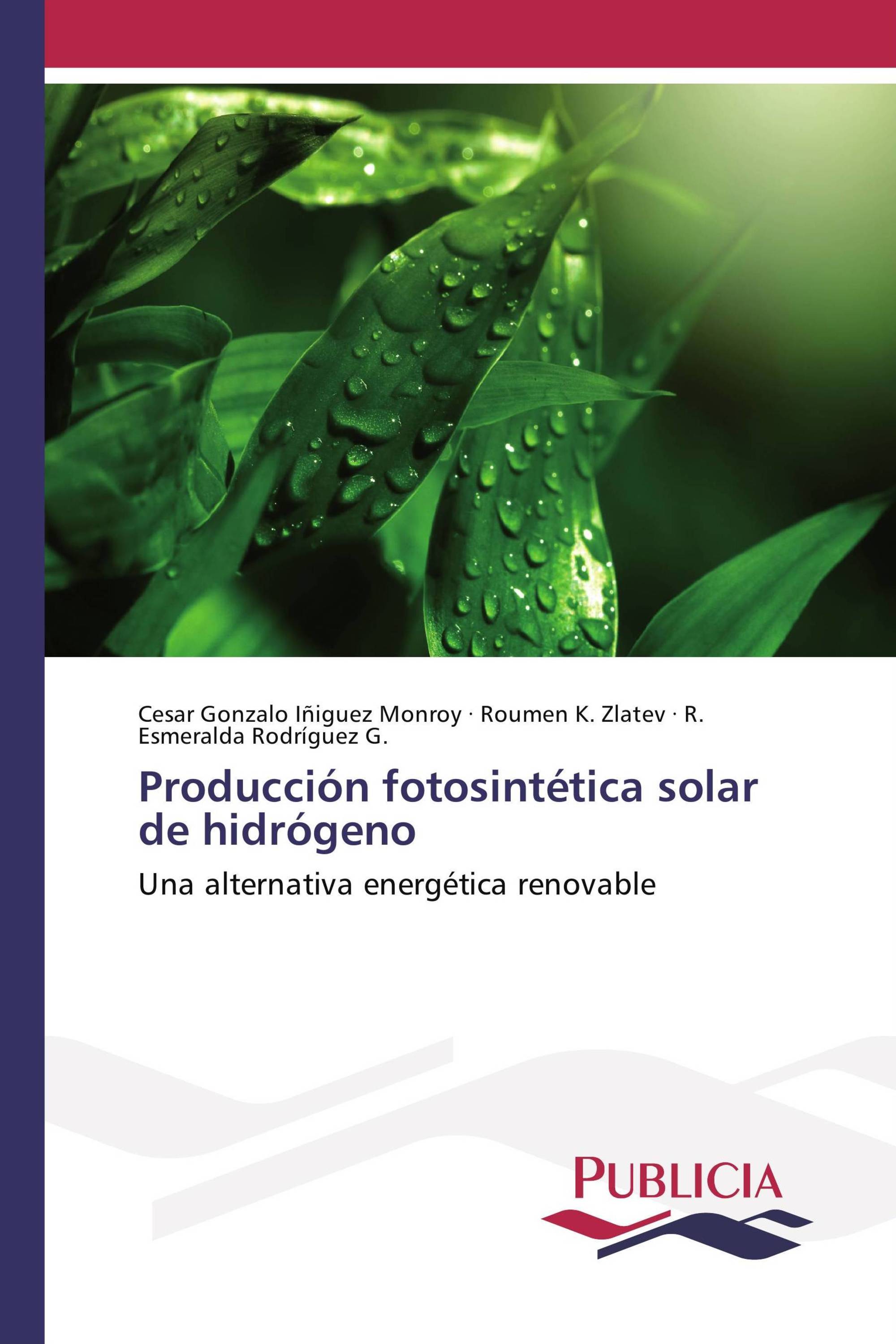 Producción fotosintética solar de hidrógeno