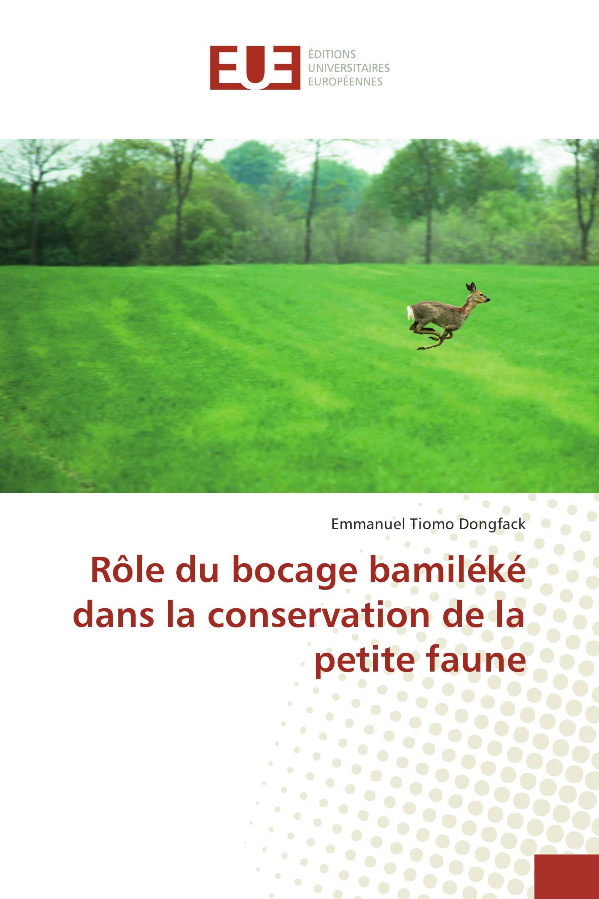 Rôle du bocage bamiléké dans la conservation de la petite faune