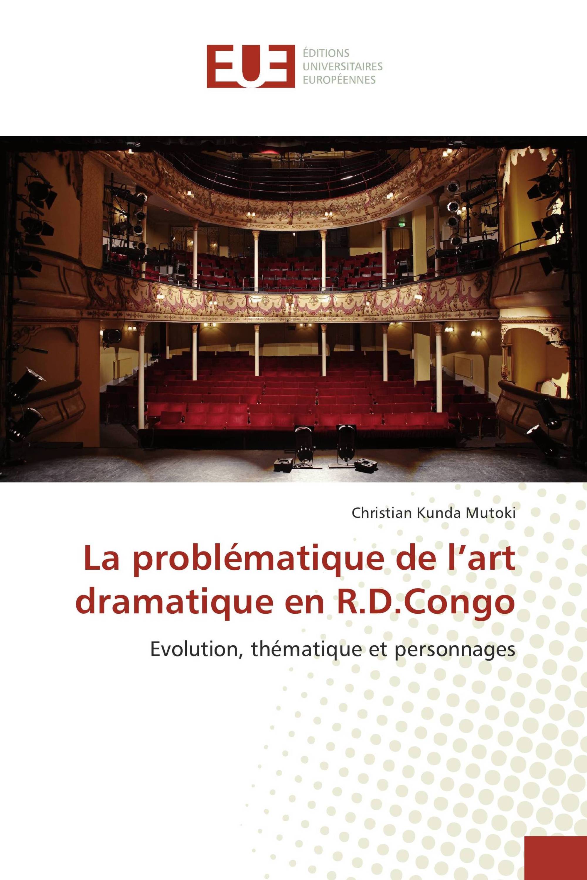 La problématique de l’art dramatique en R.D.Congo