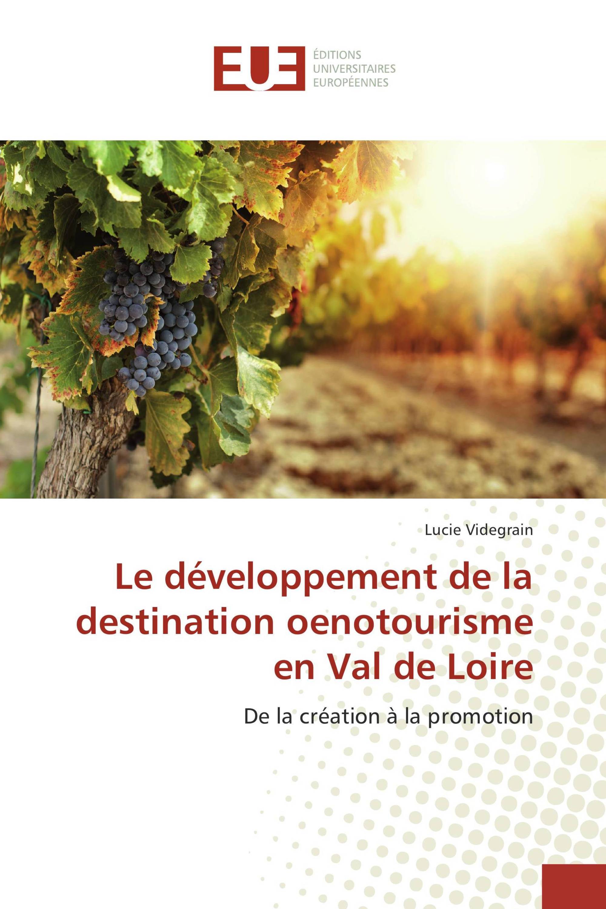 Le développement de la destination oenotourisme en Val de Loire