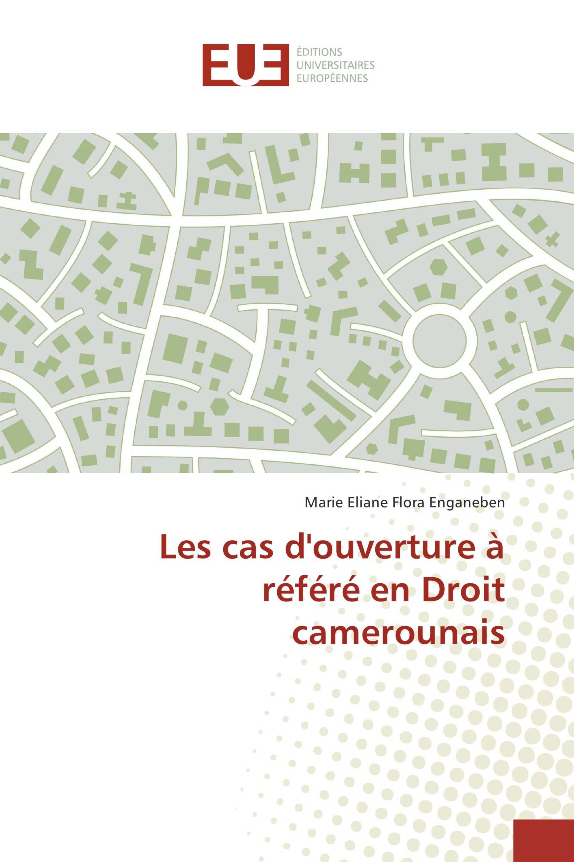 Les cas d'ouverture à référé en Droit camerounais