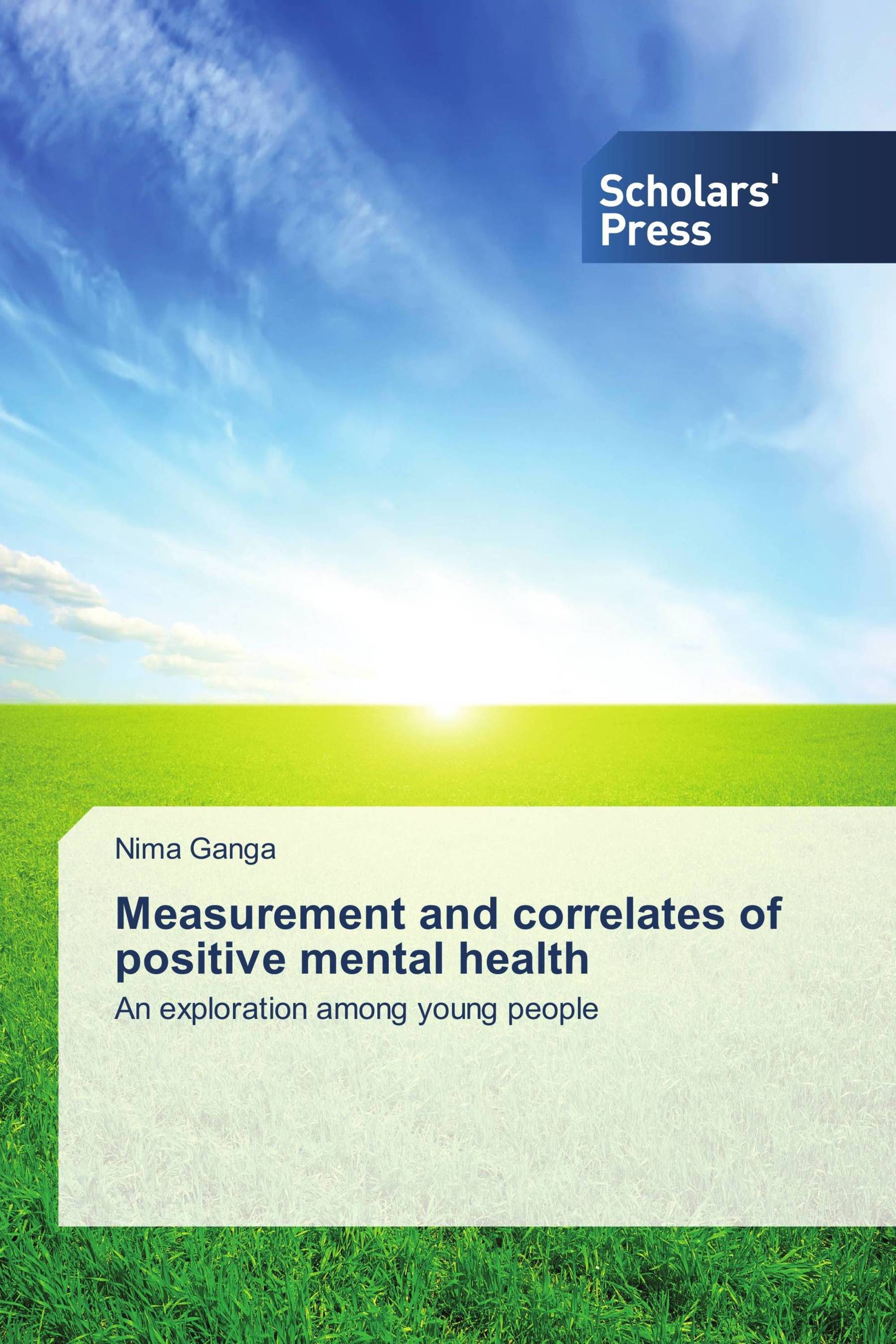 Measurement and correlates of positive mental health