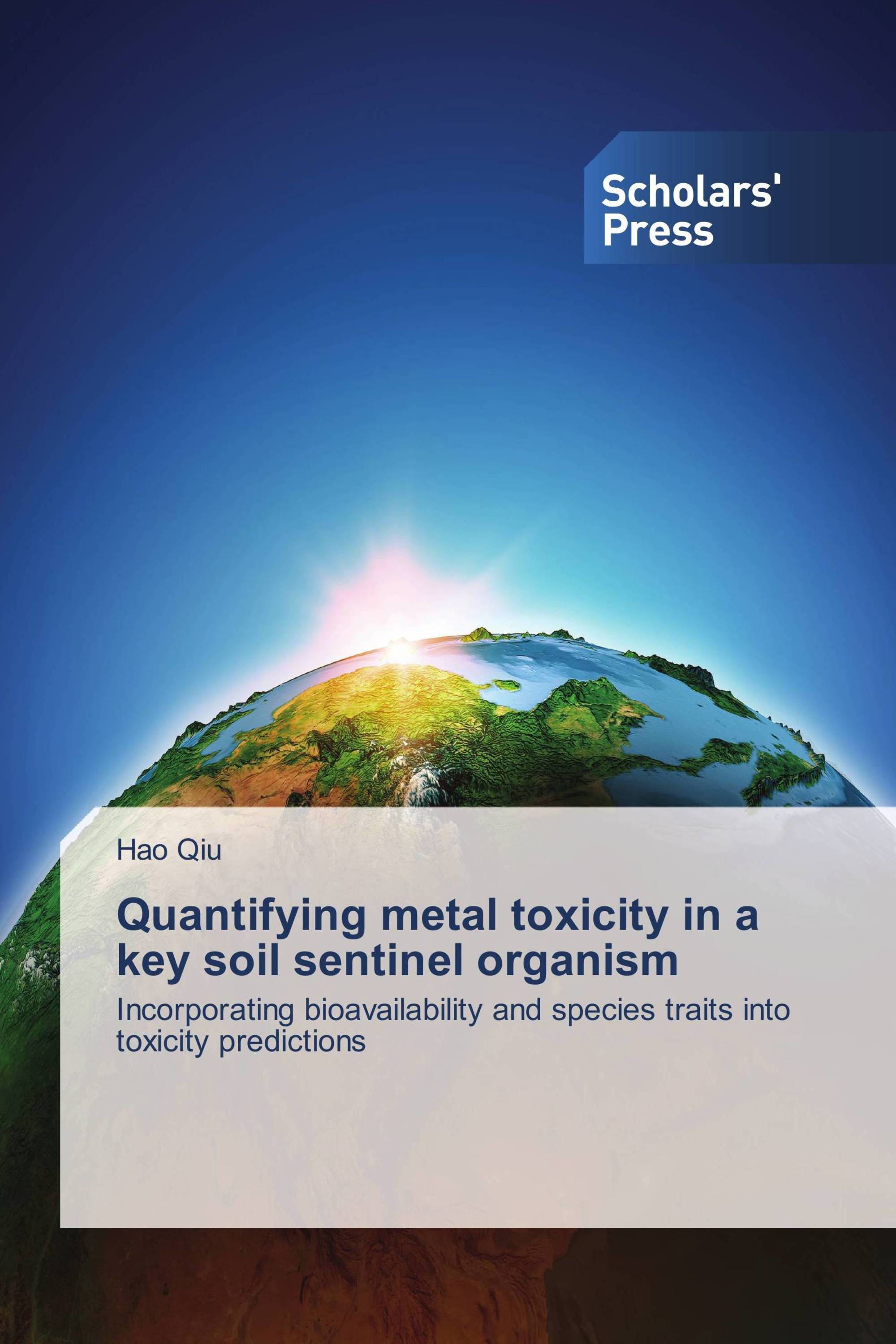 Quantifying metal toxicity in a key soil sentinel organism