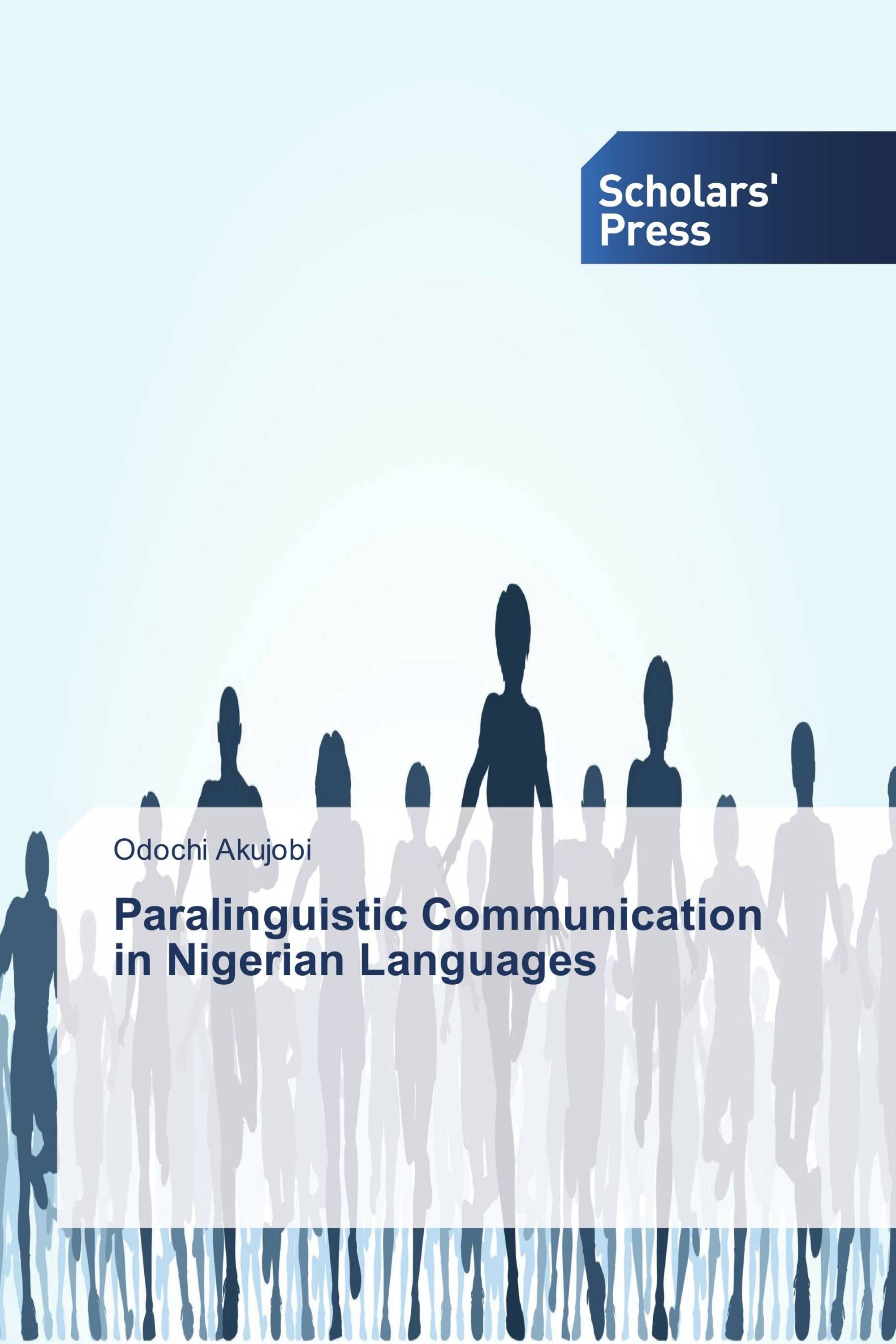 Paralinguistic Communication in Nigerian Languages