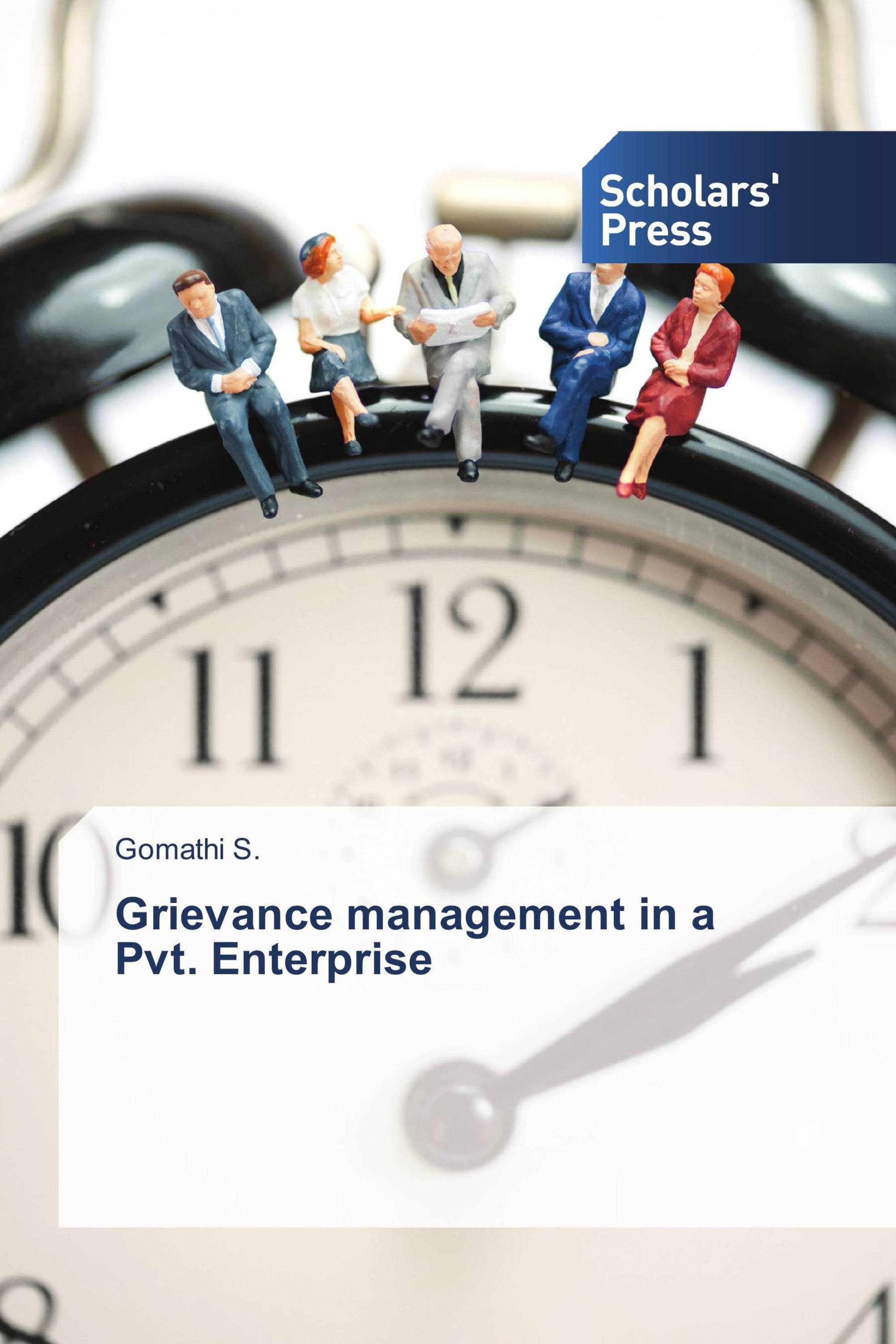 Grievance management in a Pvt. Enterprise