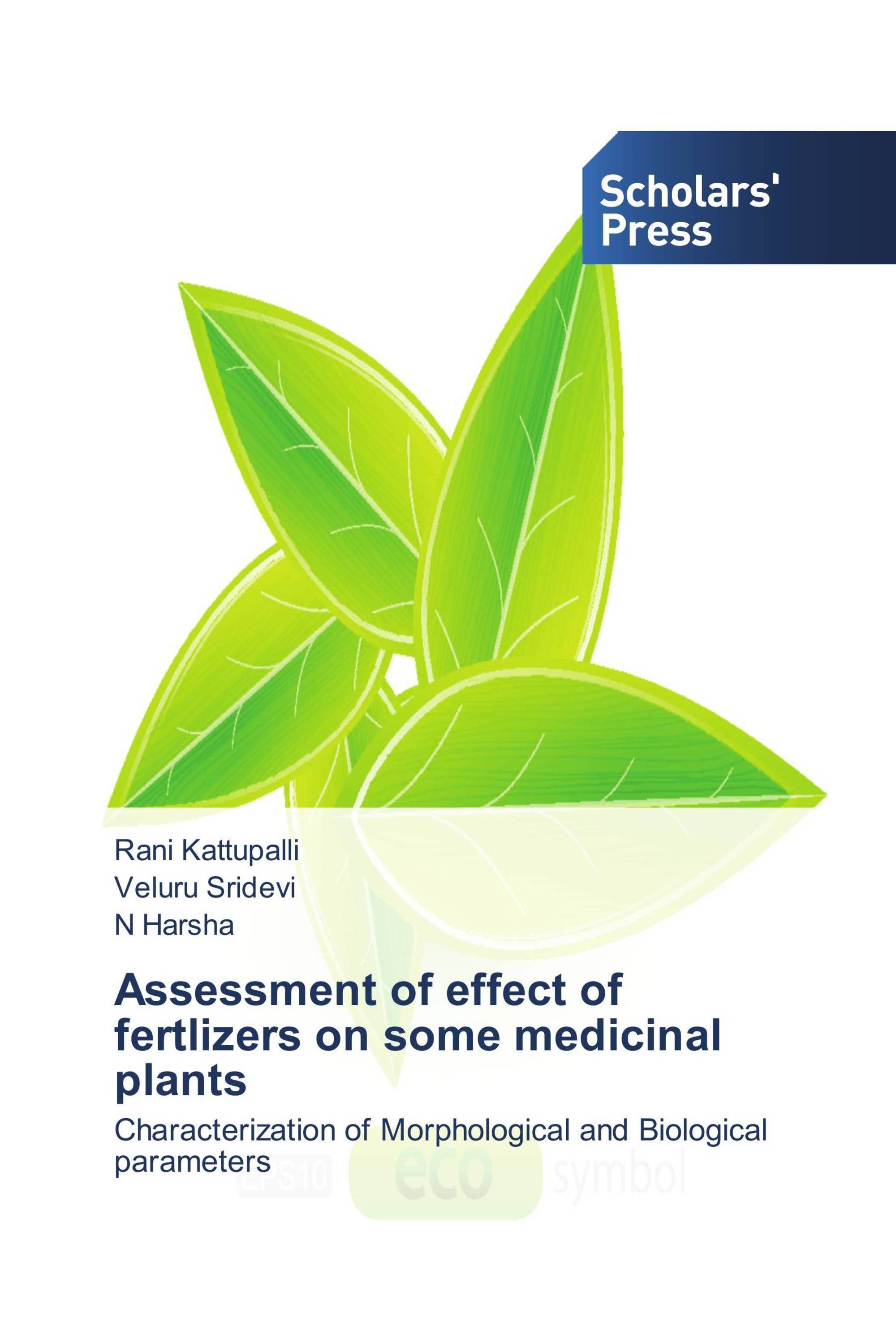 Assessment of effect of fertlizers on some medicinal plants