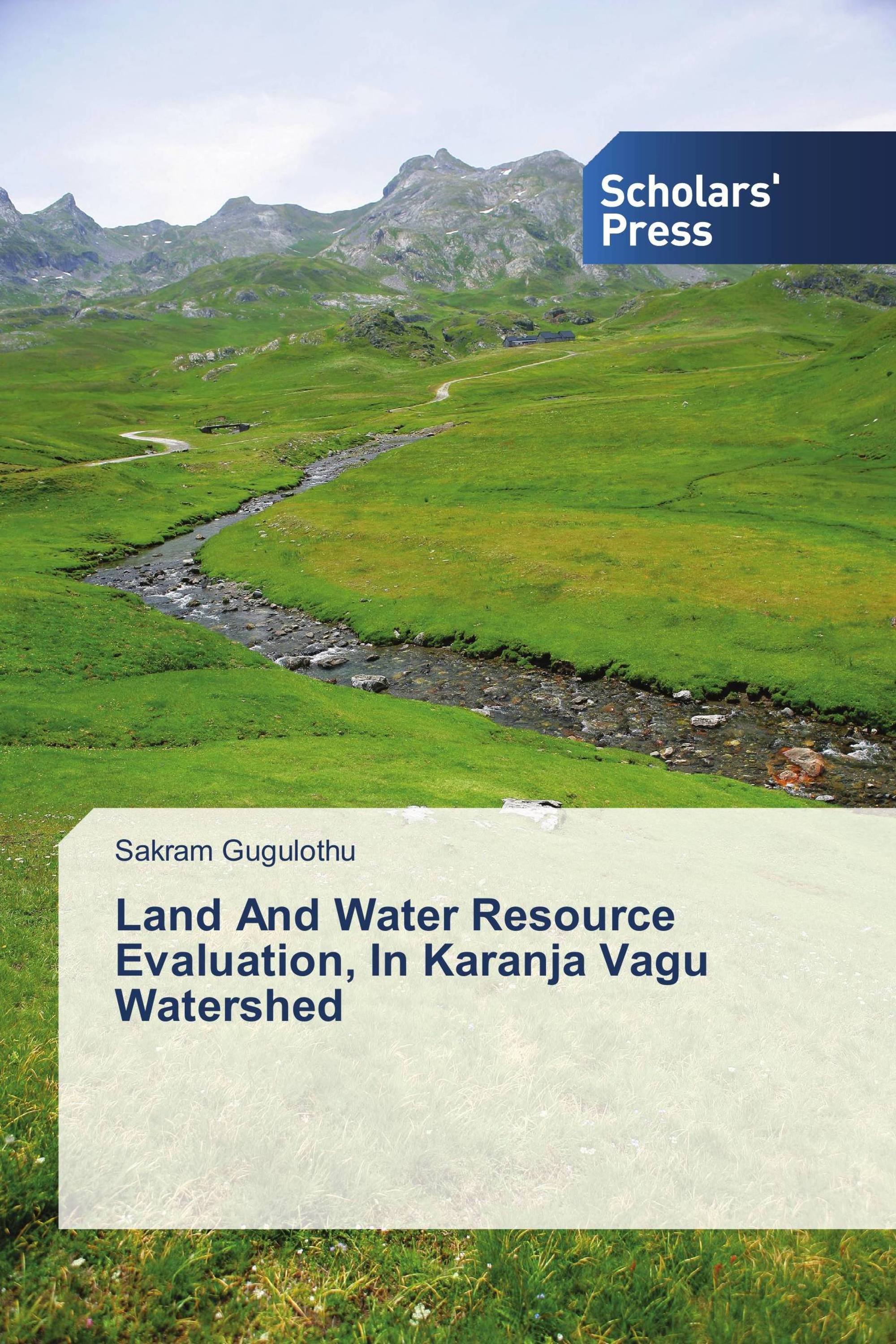 Land And Water Resource Evaluation, In Karanja Vagu Watershed