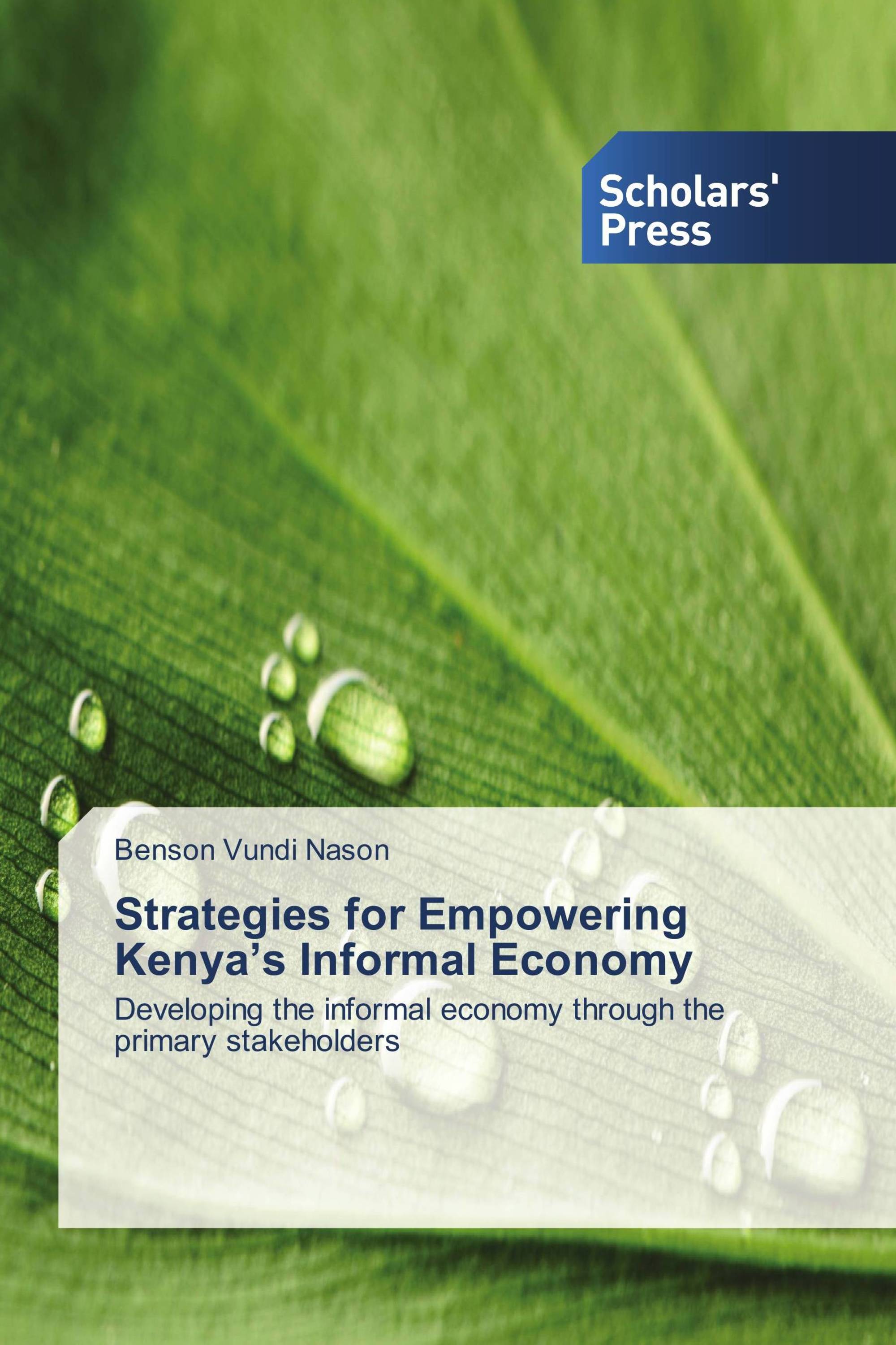 Strategies for Empowering Kenya’s Informal Economy