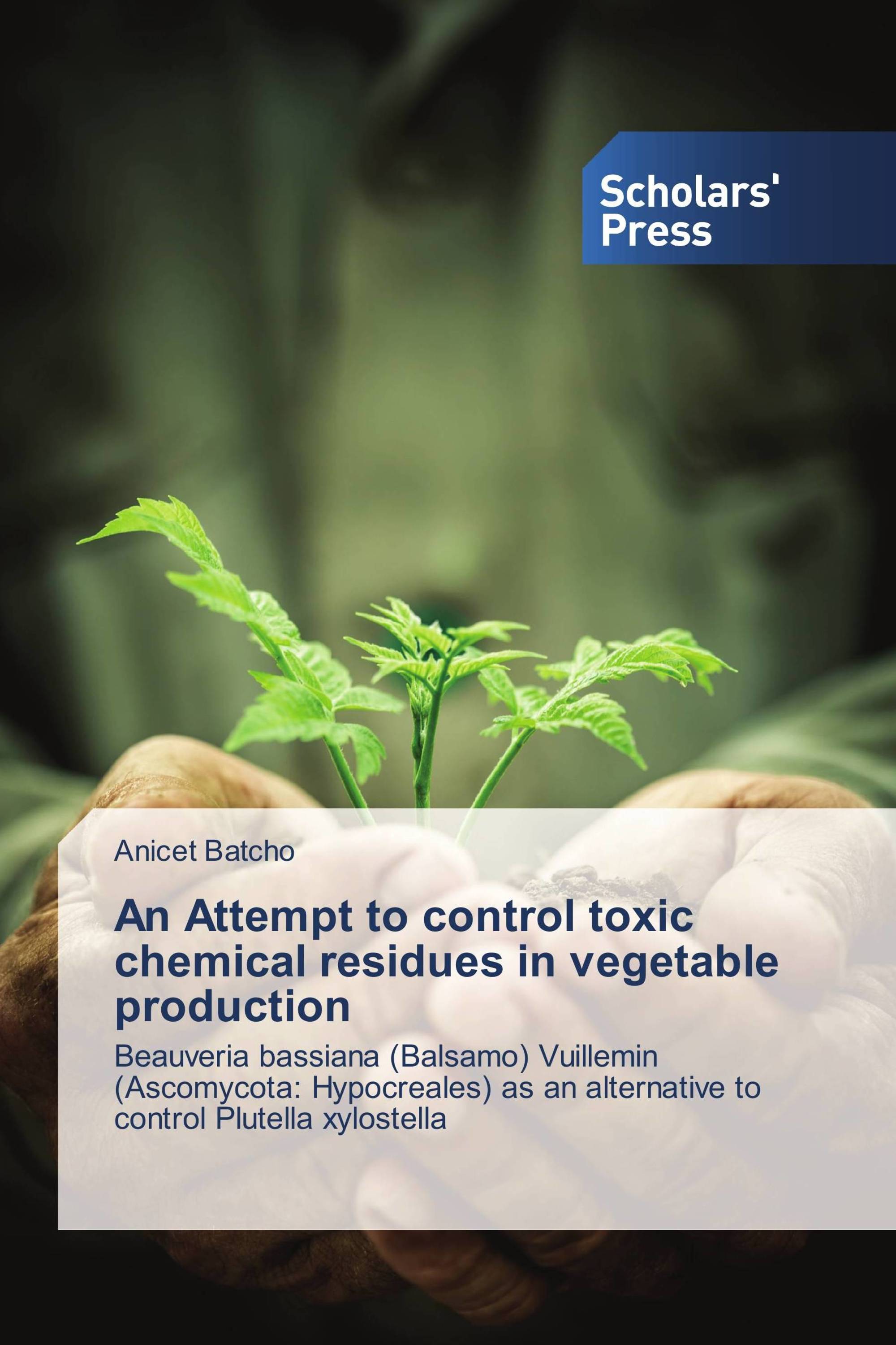 An Attempt to control toxic chemical residues in vegetable production