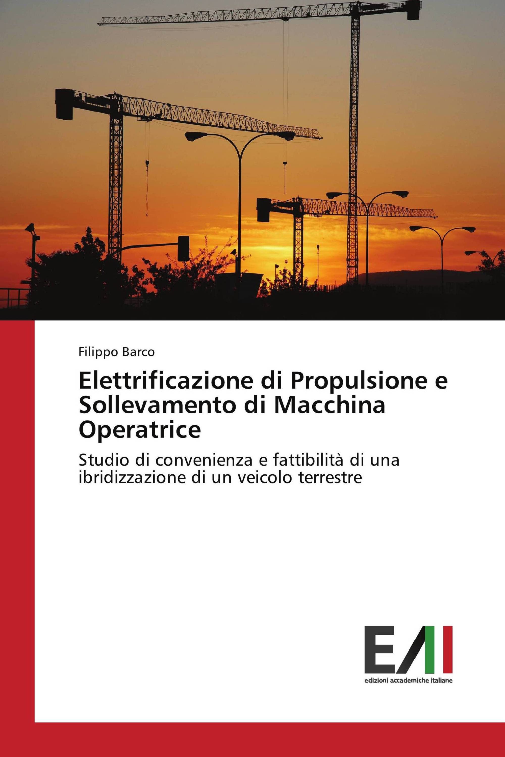 Elettrificazione di Propulsione e Sollevamento di Macchina Operatrice