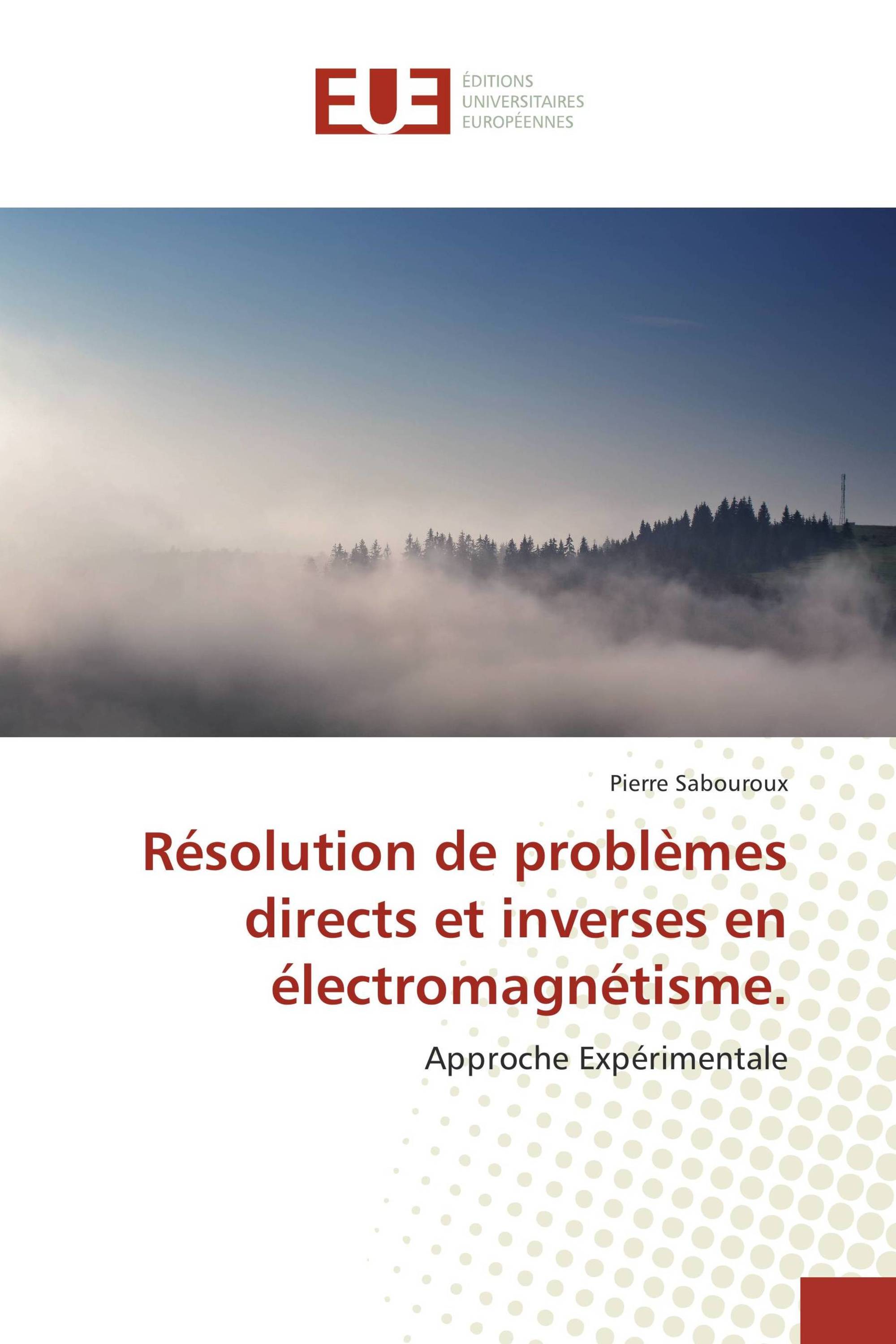 Résolution de problèmes directs et inverses en électromagnétisme.