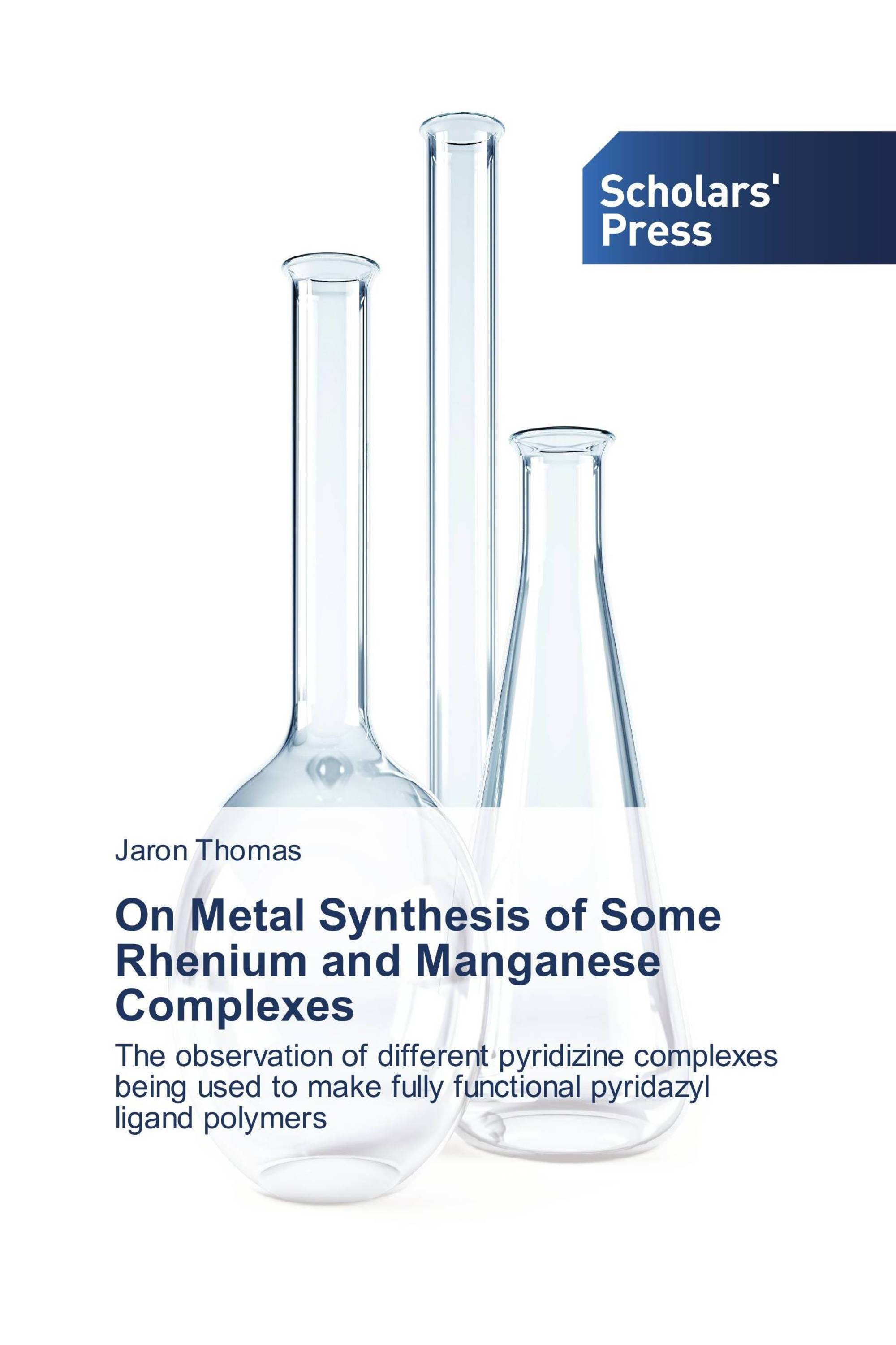 On Metal Synthesis of Some Rhenium and Manganese Complexes