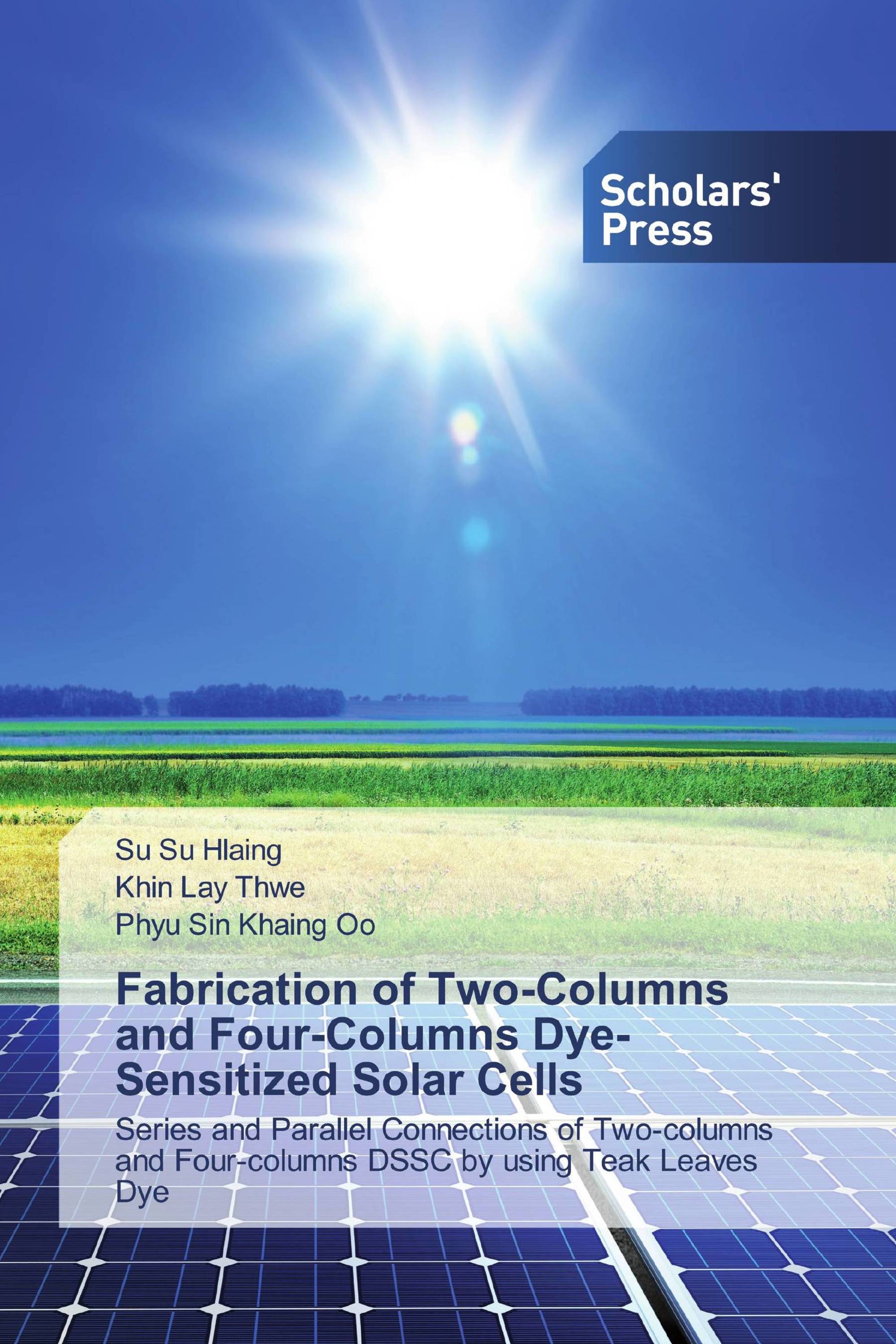 Fabrication of Two-Columns and Four-Columns Dye-Sensitized Solar Cells