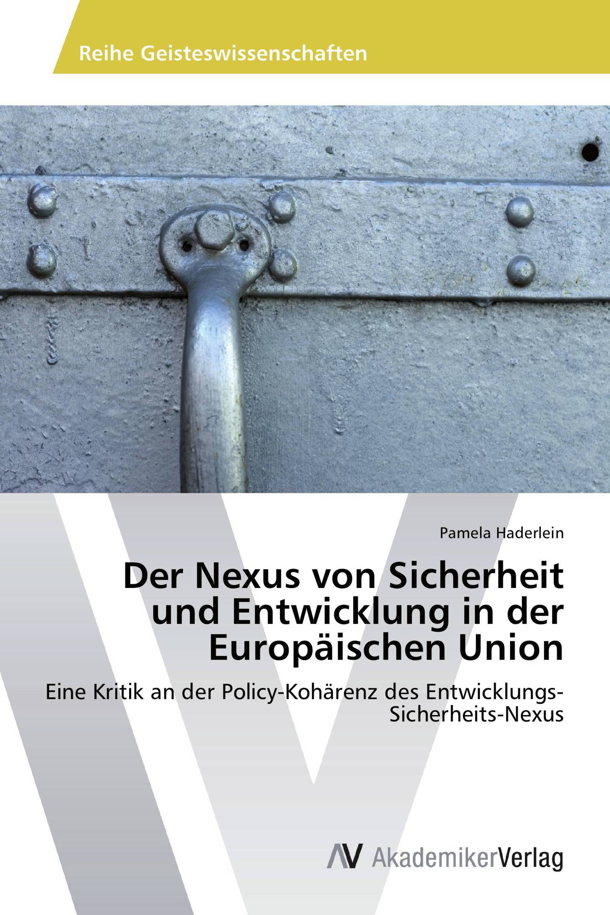 Der Nexus von Sicherheit und Entwicklung in der Europäischen Union