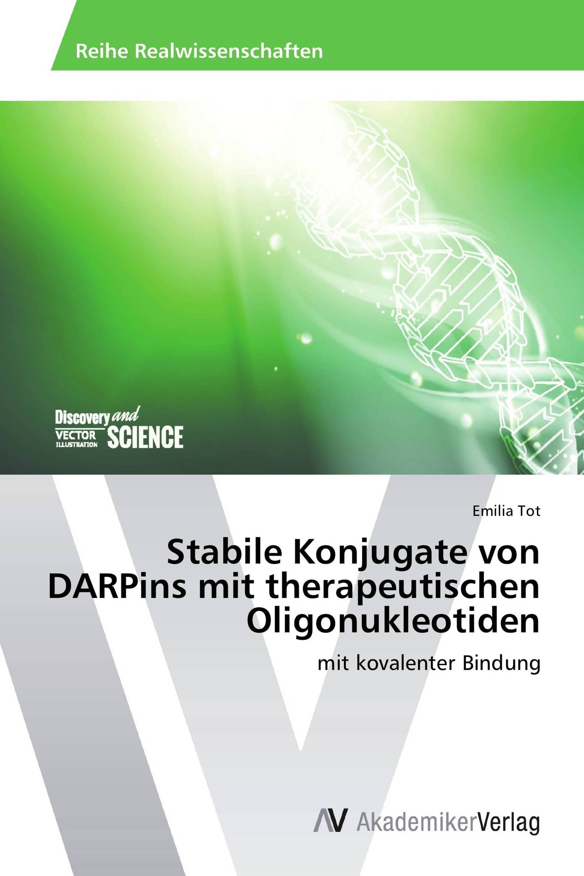 Stabile Konjugate von DARPins mit therapeutischen Oligonukleotiden