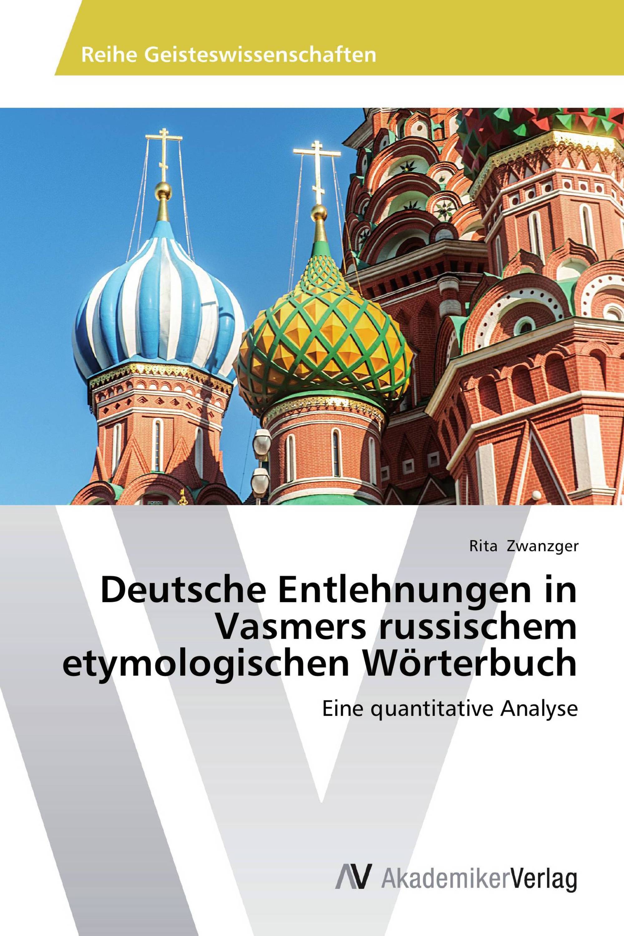 Deutsche Entlehnungen in Vasmers russischem etymologischen Wörterbuch