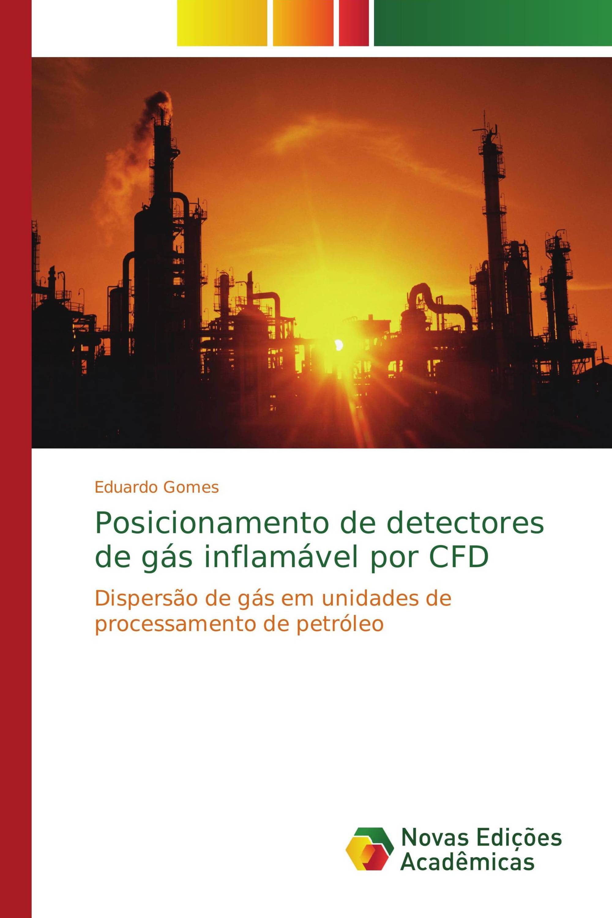 Posicionamento de detectores de gás inflamável por CFD