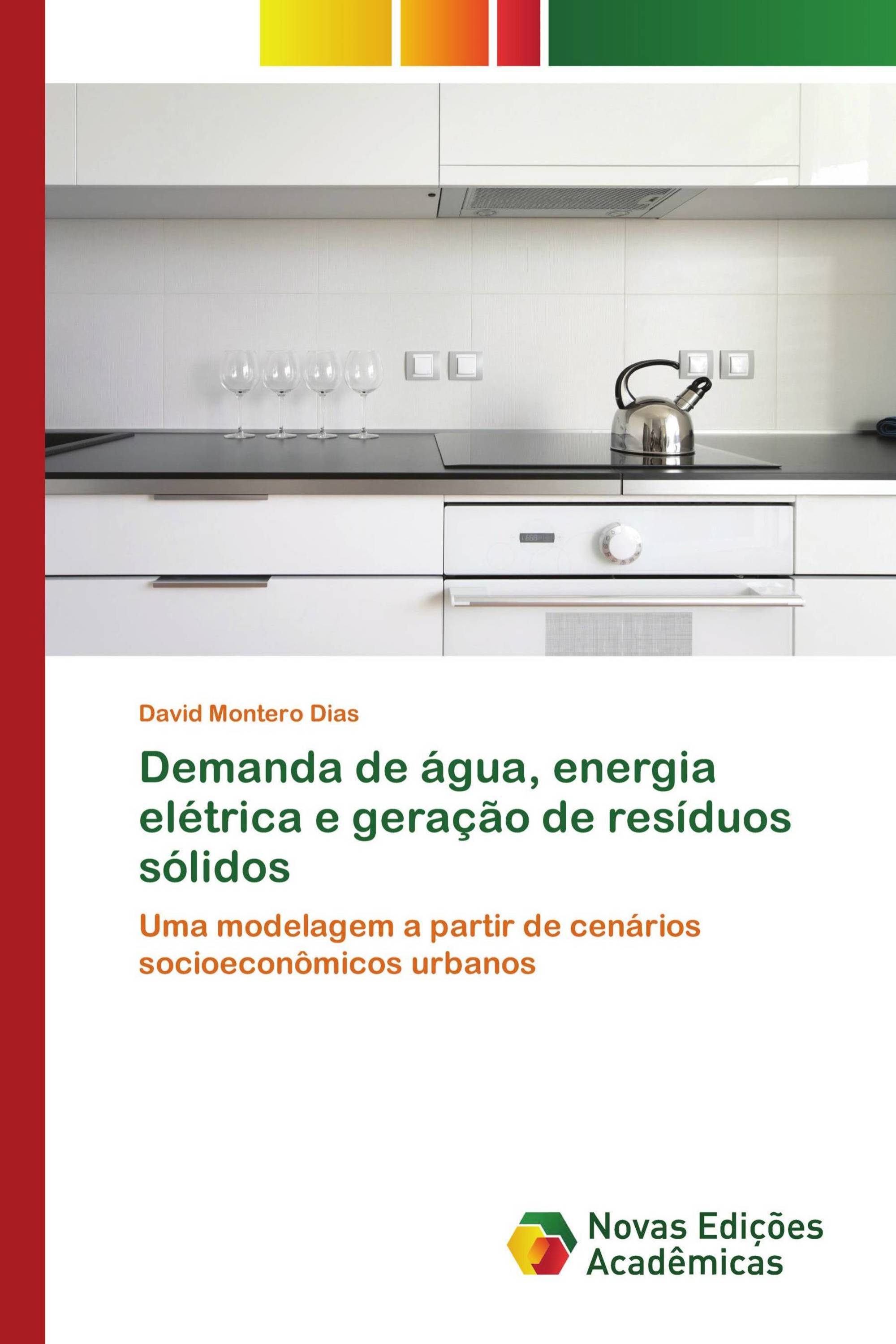 Demanda de água, energia elétrica e geração de resíduos sólidos