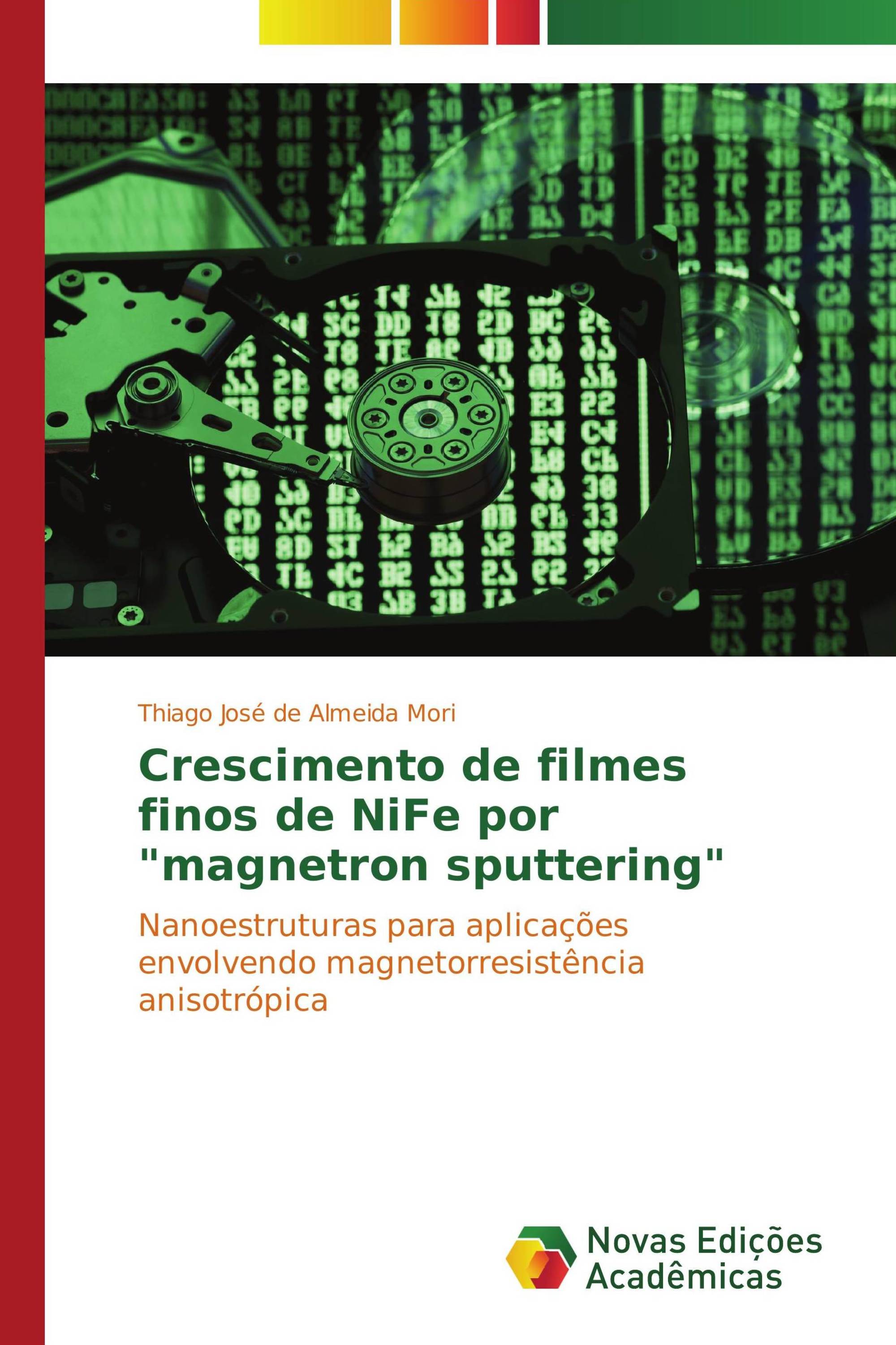 Crescimento de filmes finos de NiFe por "magnetron sputtering"