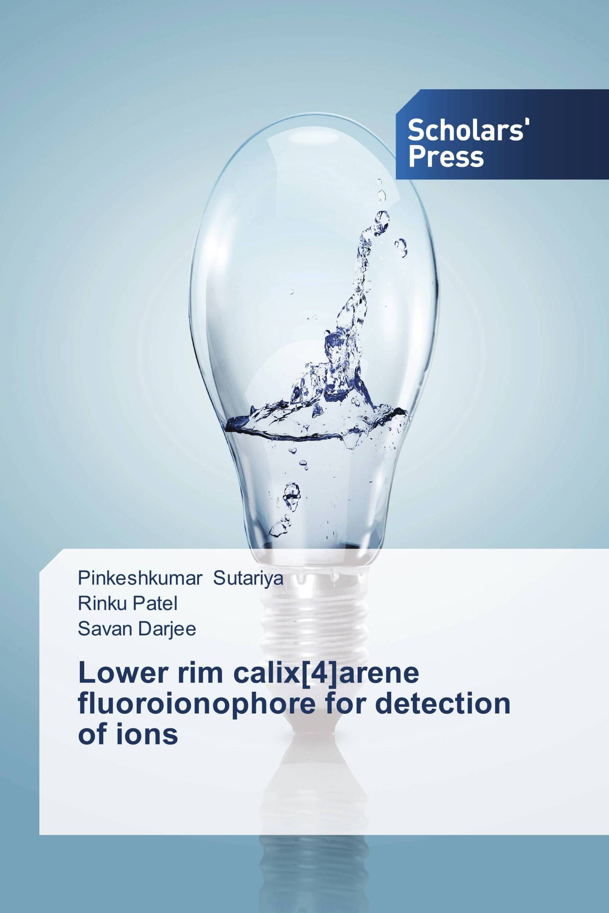 Lower rim calix[4]arene fluoroionophore for detection of ions