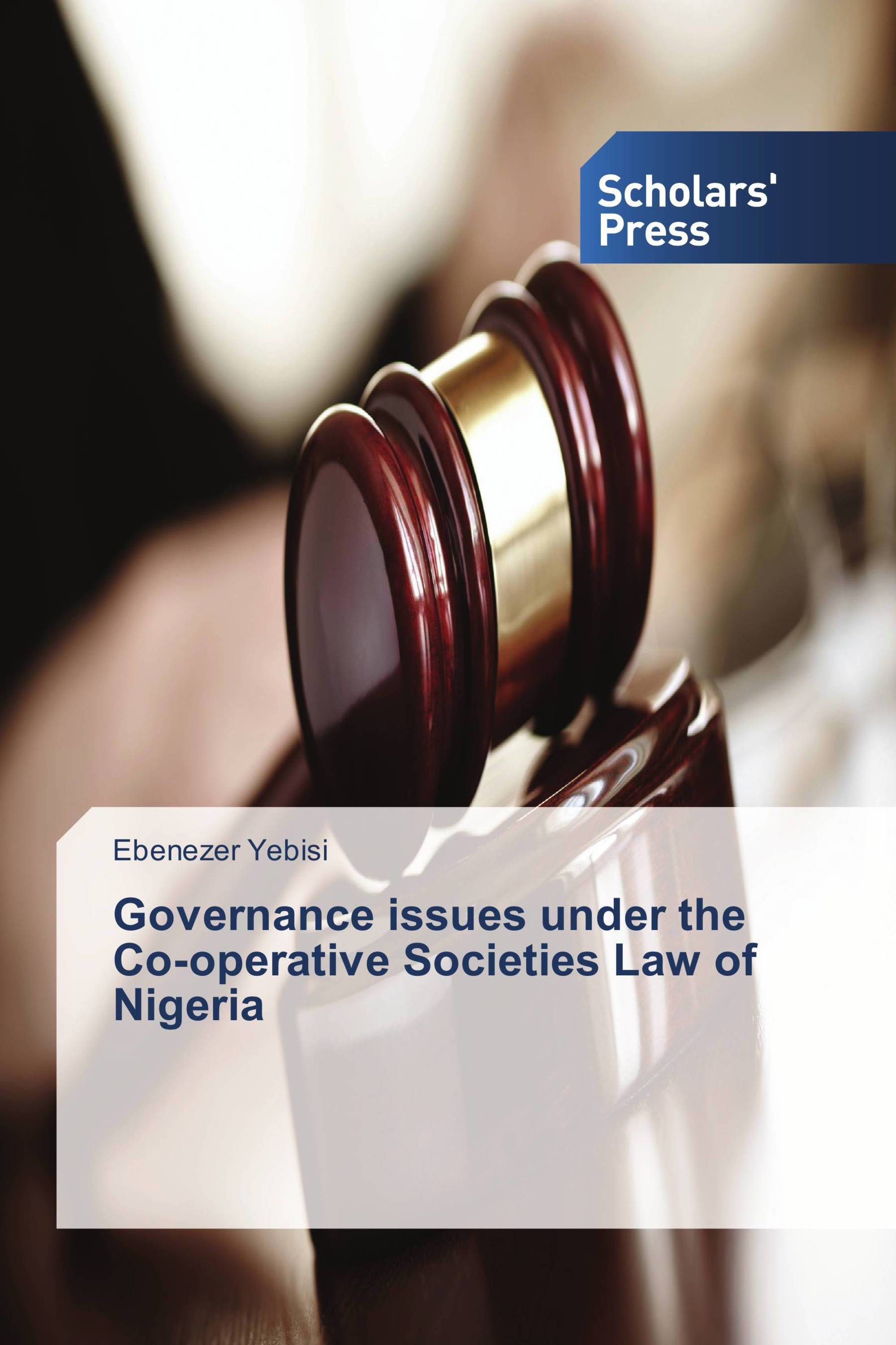 Governance issues under the Co-operative Societies Law of Nigeria