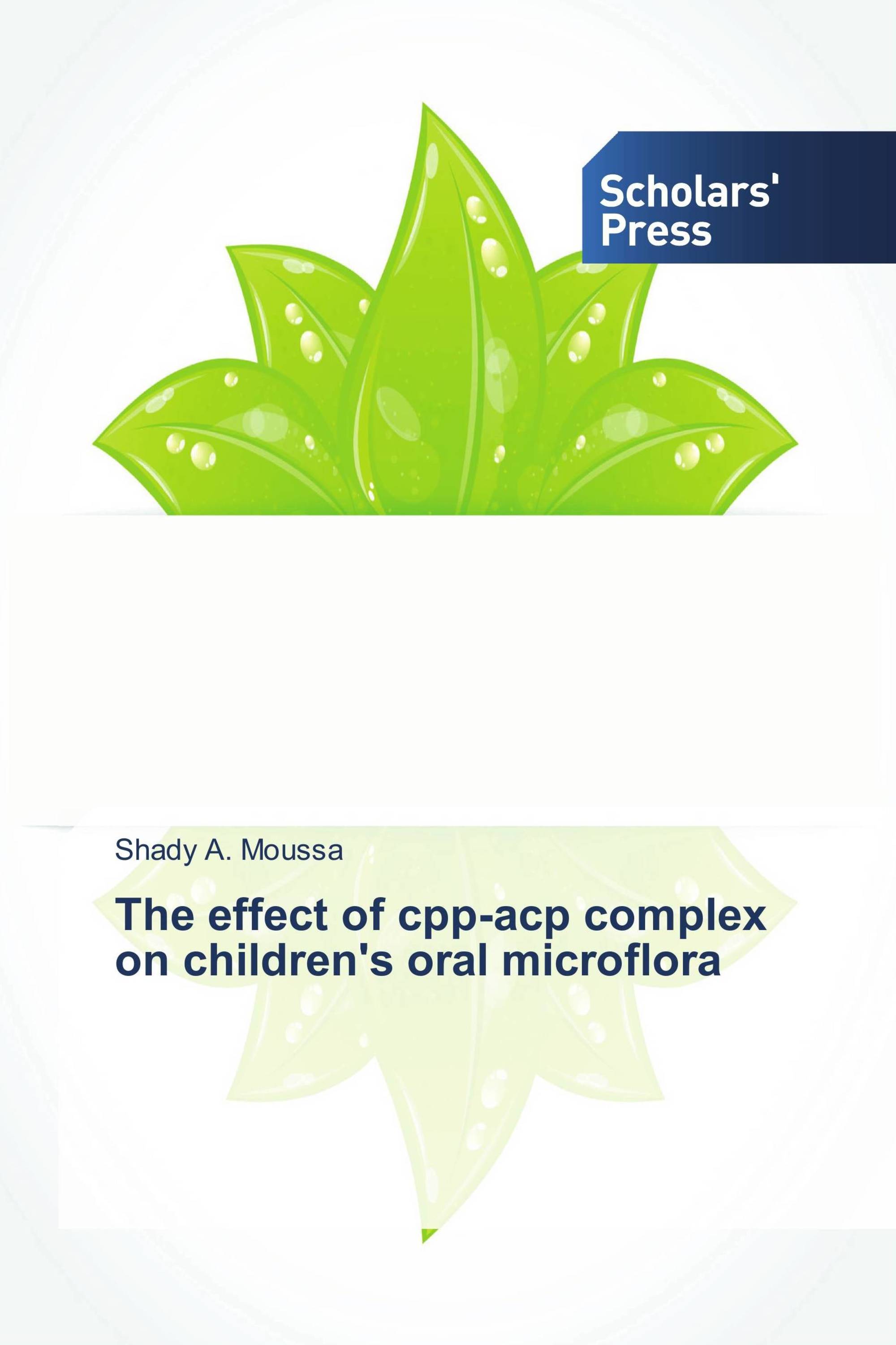 The effect of cpp-acp complex on children's oral microflora