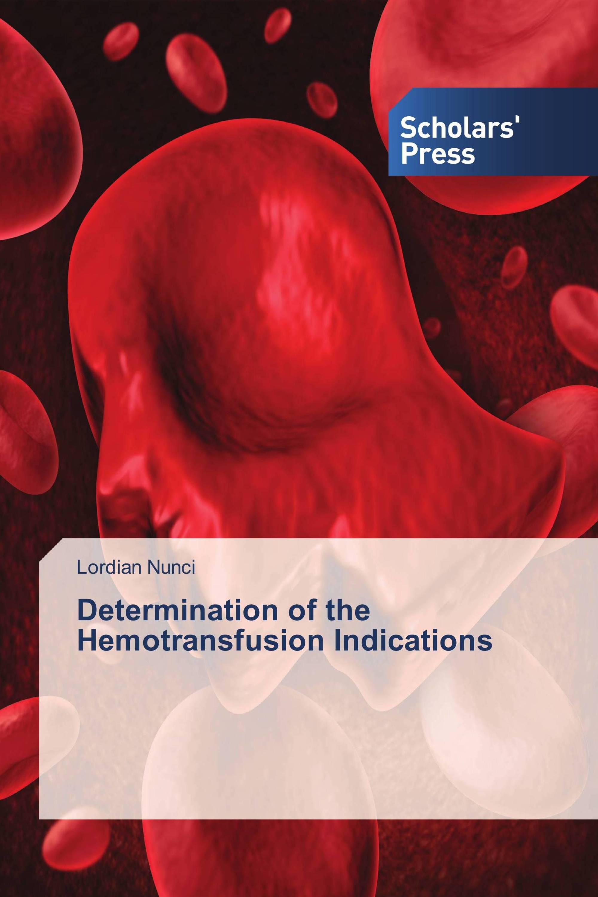 Determination of the Hemotransfusion Indications