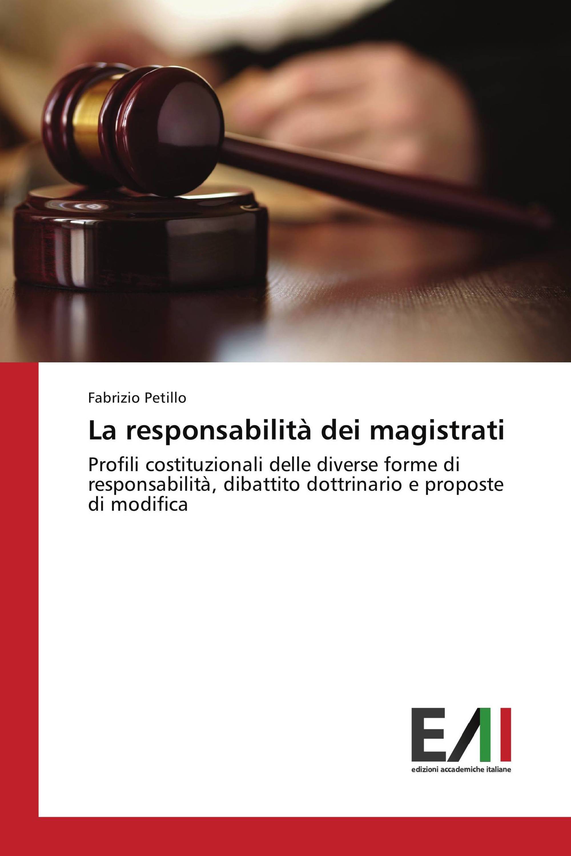 La responsabilità dei magistrati