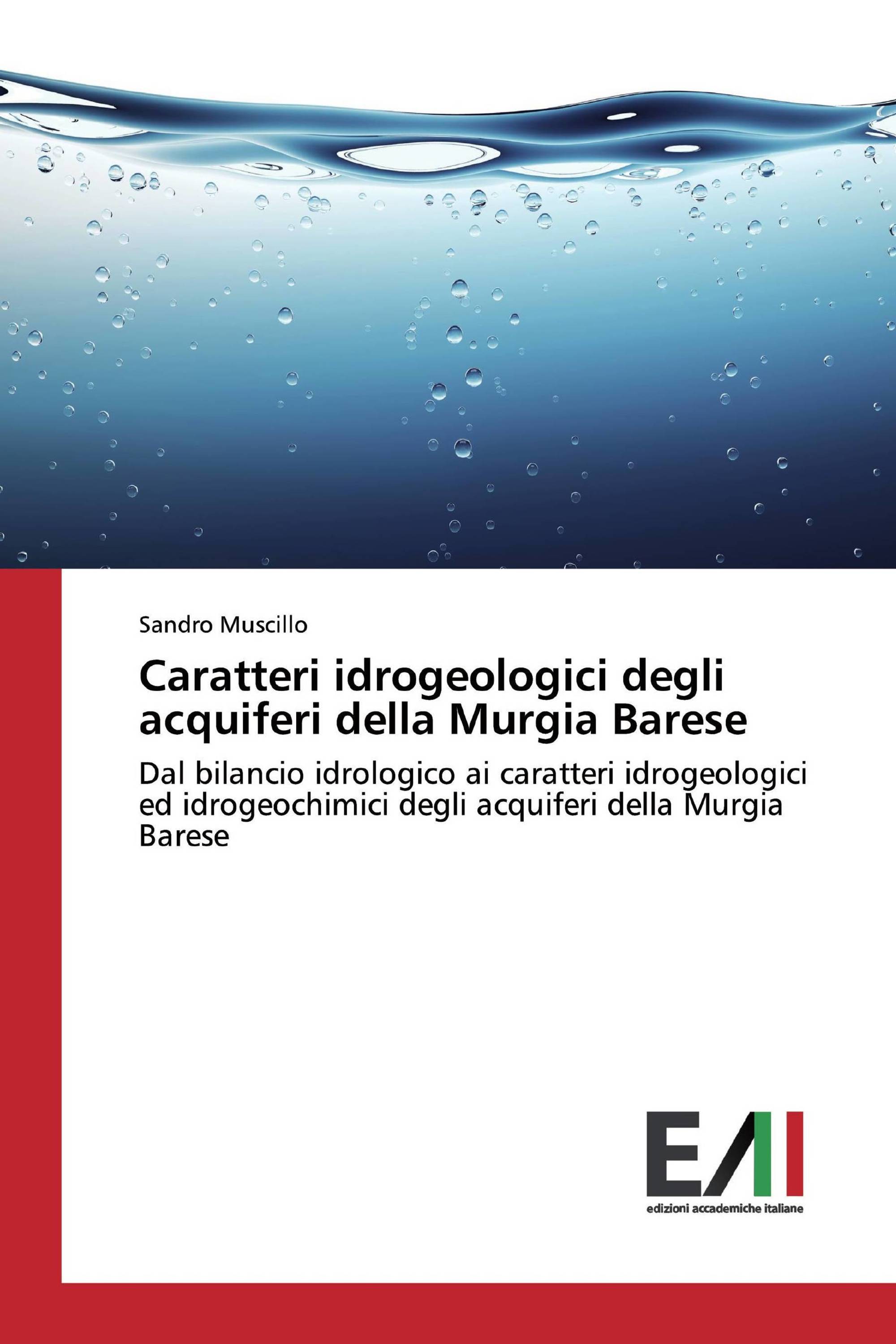 Caratteri idrogeologici degli acquiferi della Murgia Barese