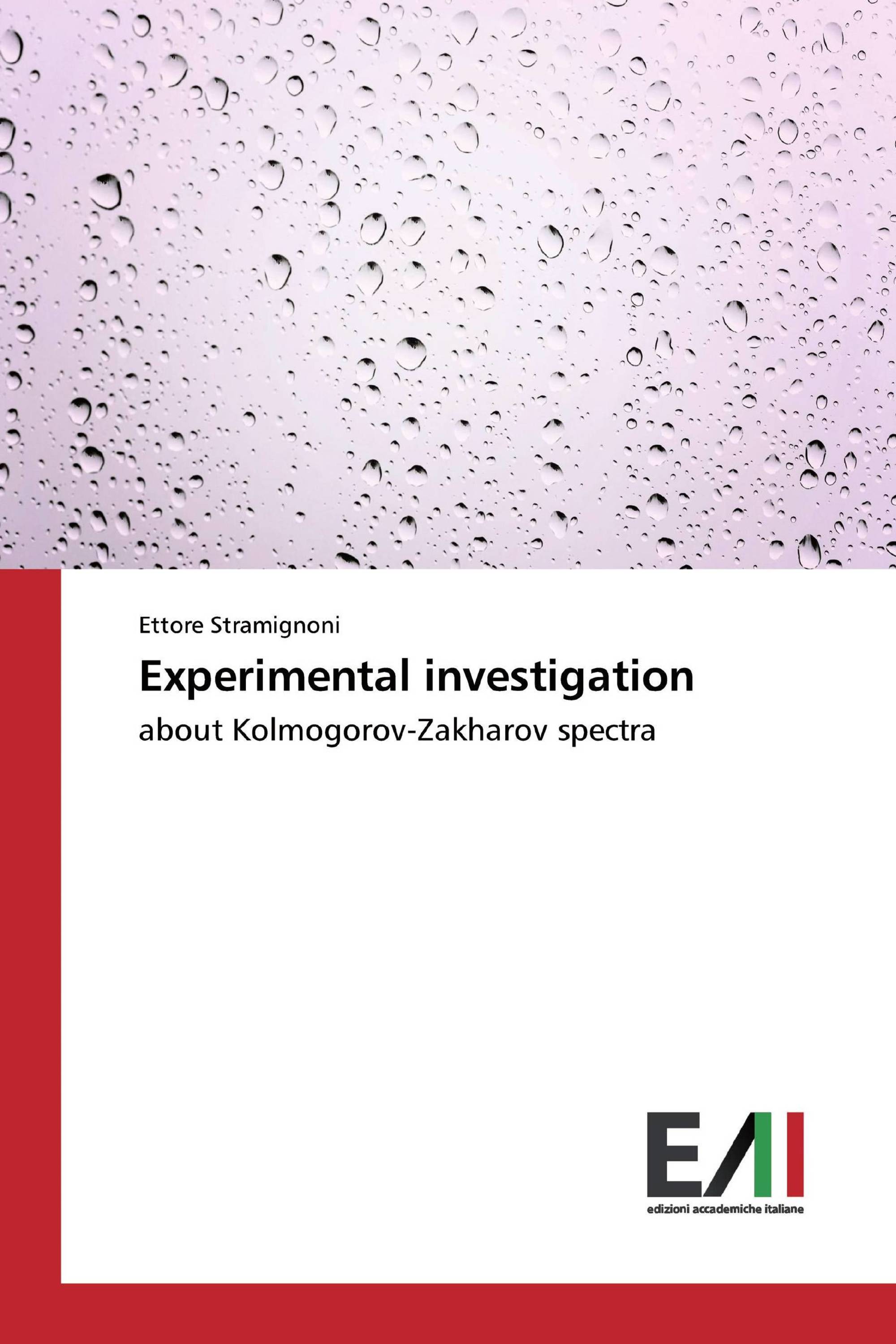 Experimental investigation