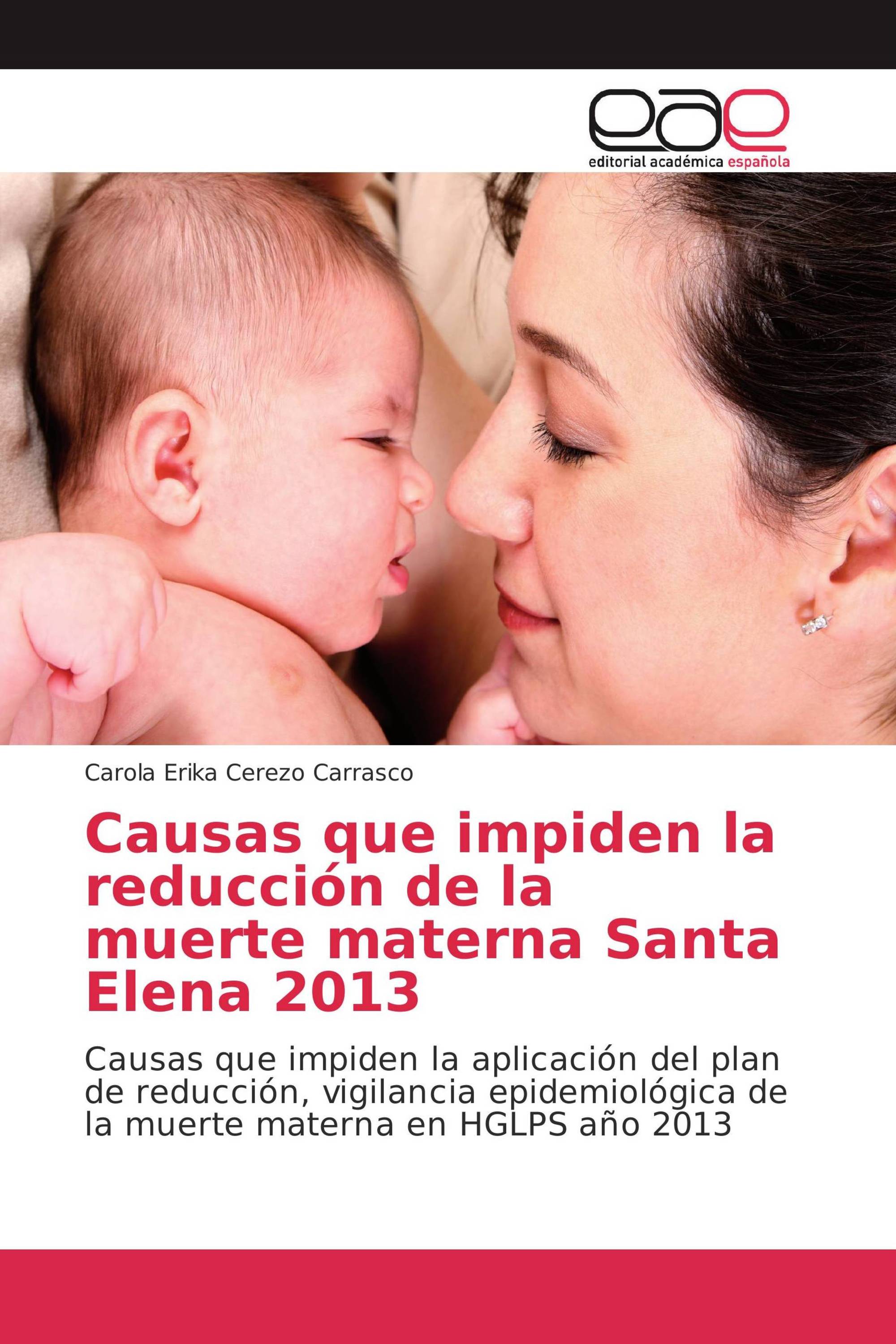 Causas que impiden la reducción de la muerte materna Santa Elena 2013