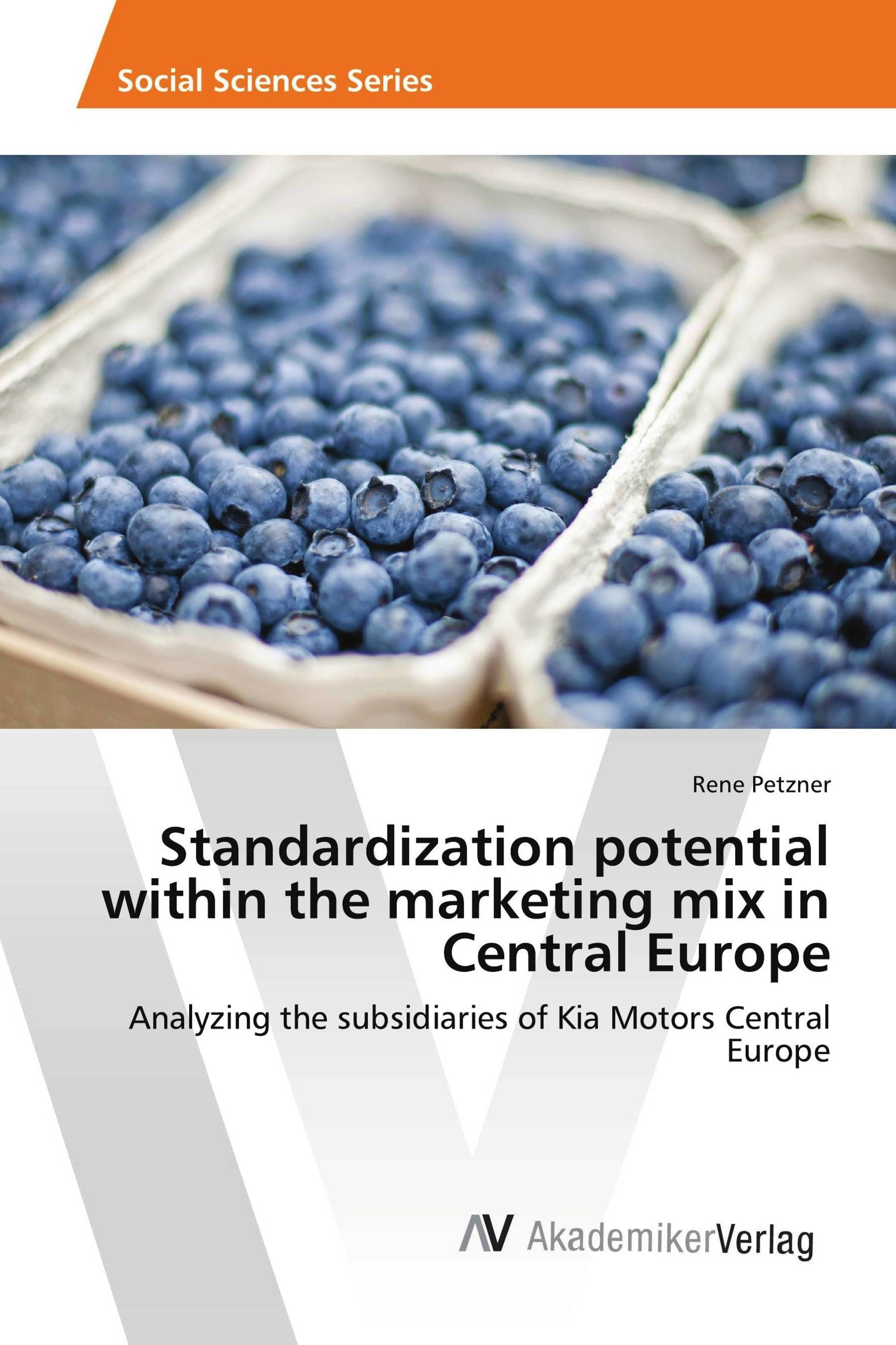 Standardization potential within the marketing mix in Central Europe