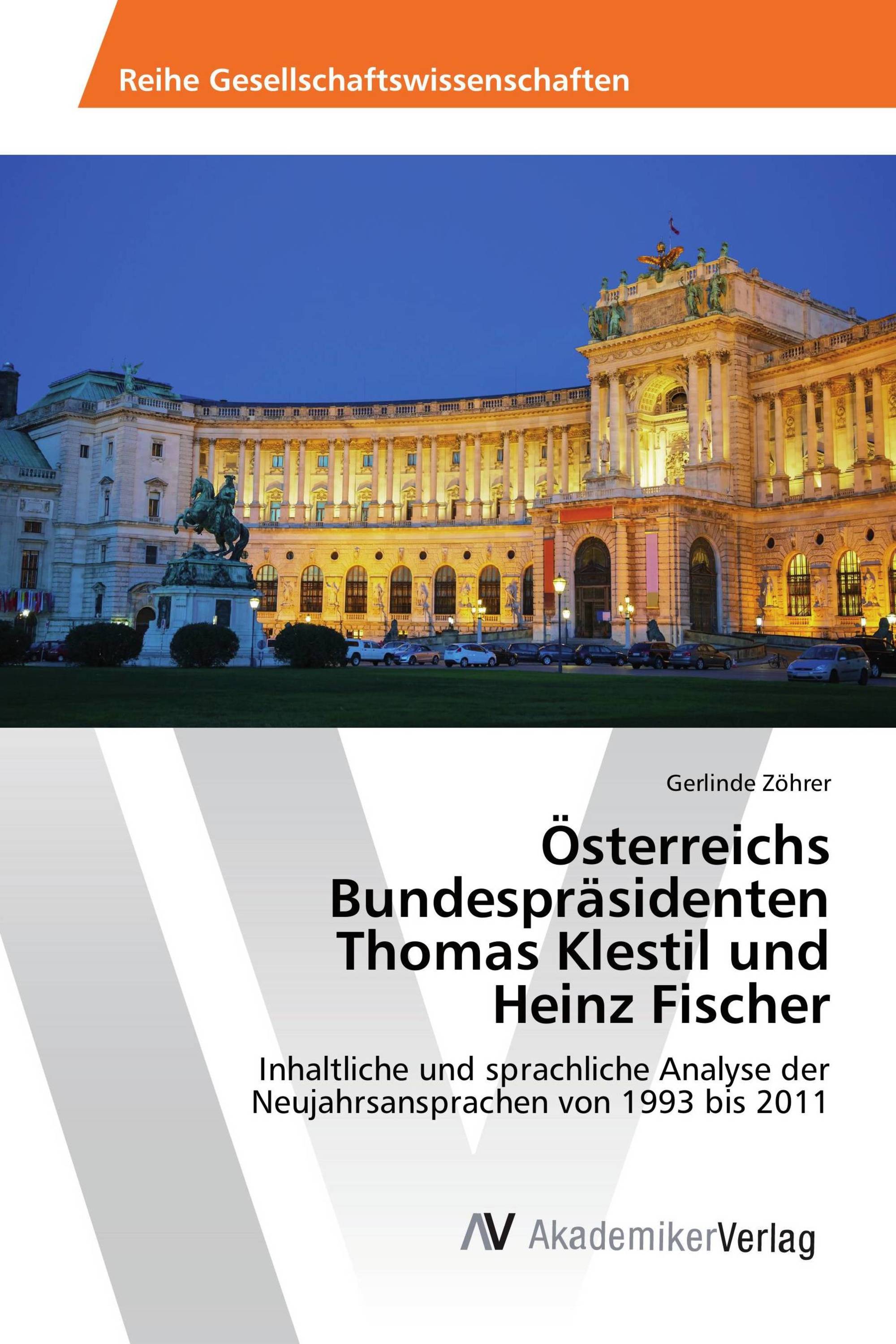 Österreichs Bundespräsidenten Thomas Klestil und Heinz Fischer