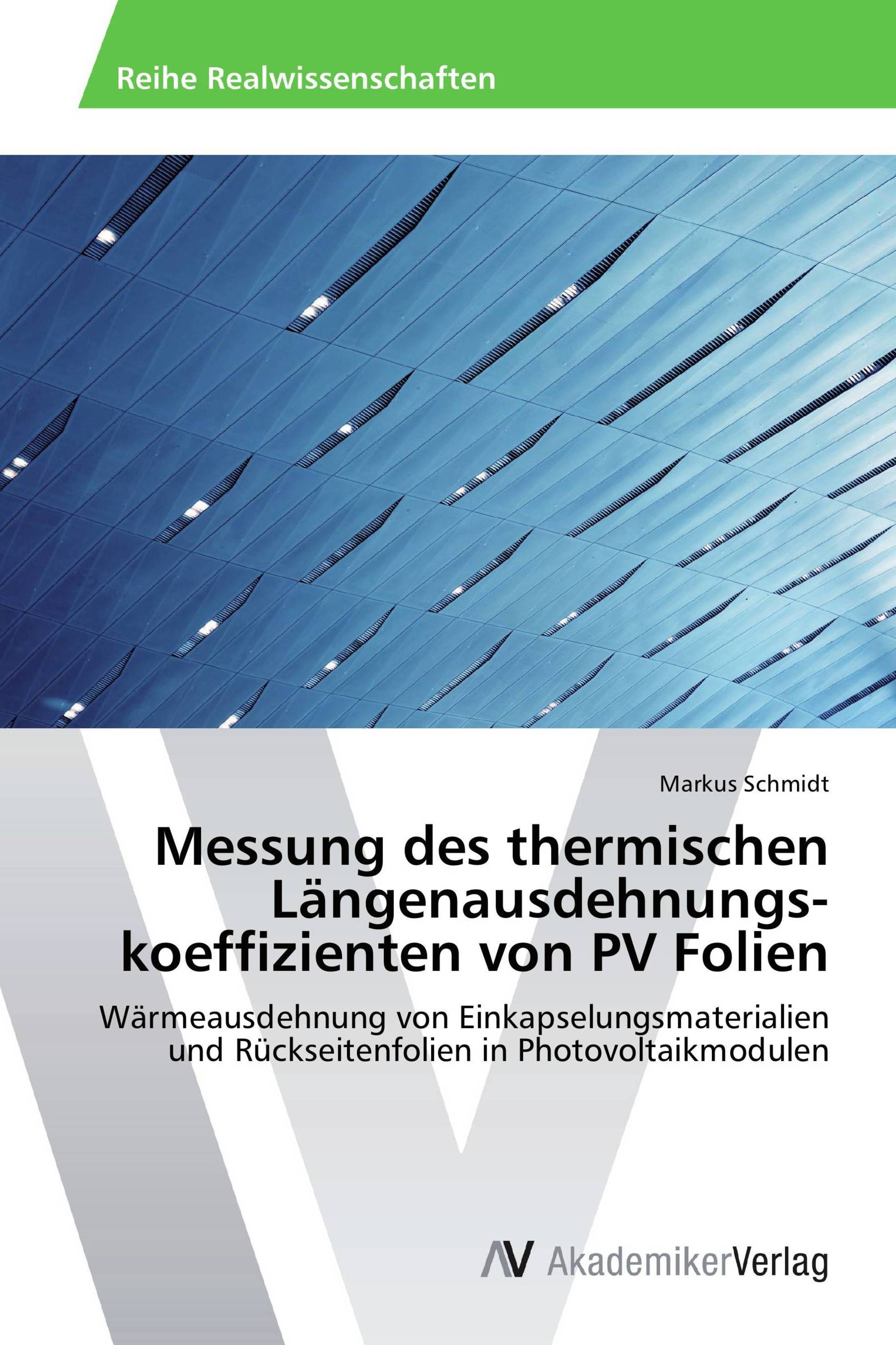 Messung des thermischen Längenausdehnungs­koeffizienten von PV Folien