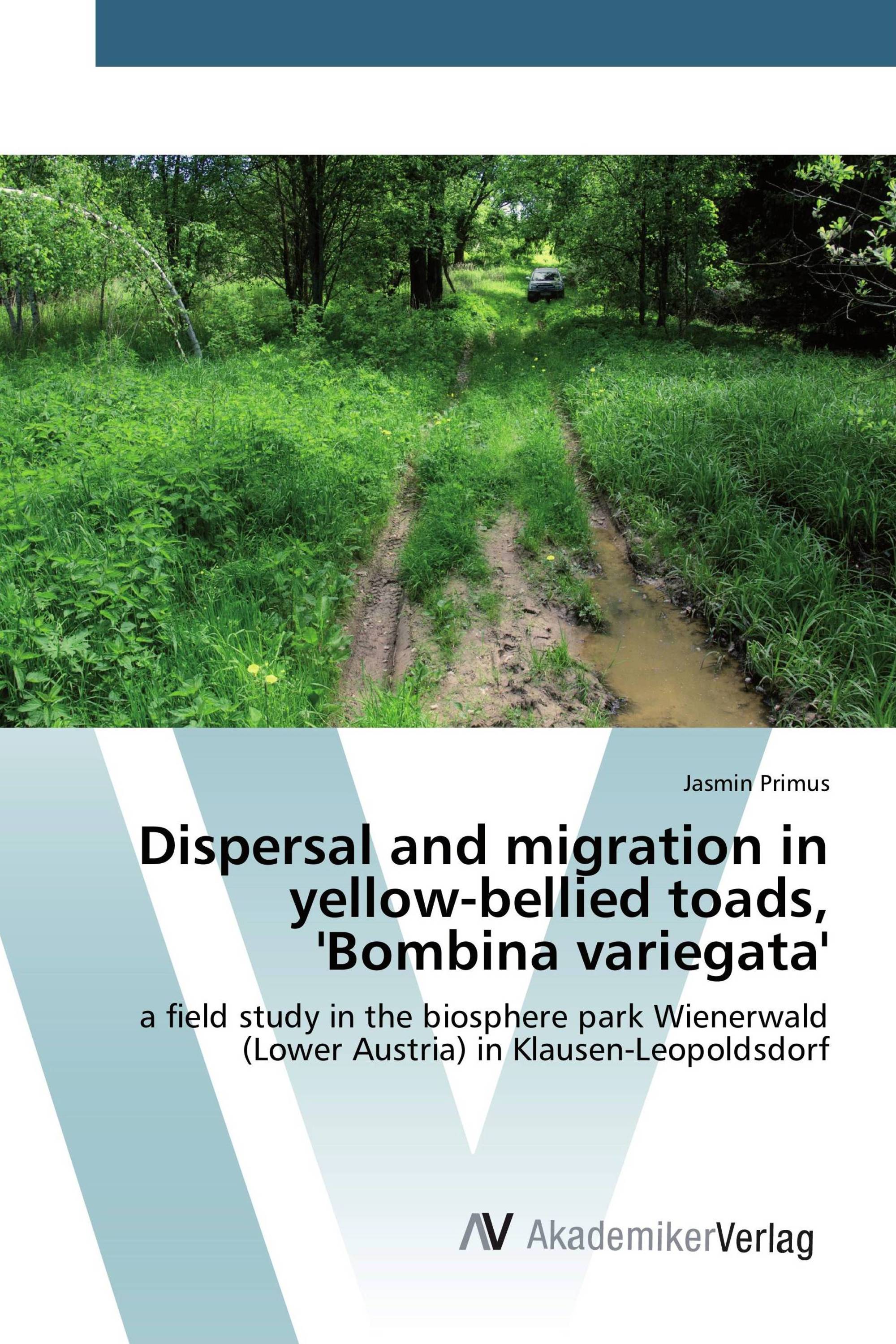 Dispersal and migration in yellow-bellied toads, 'Bombina variegata'