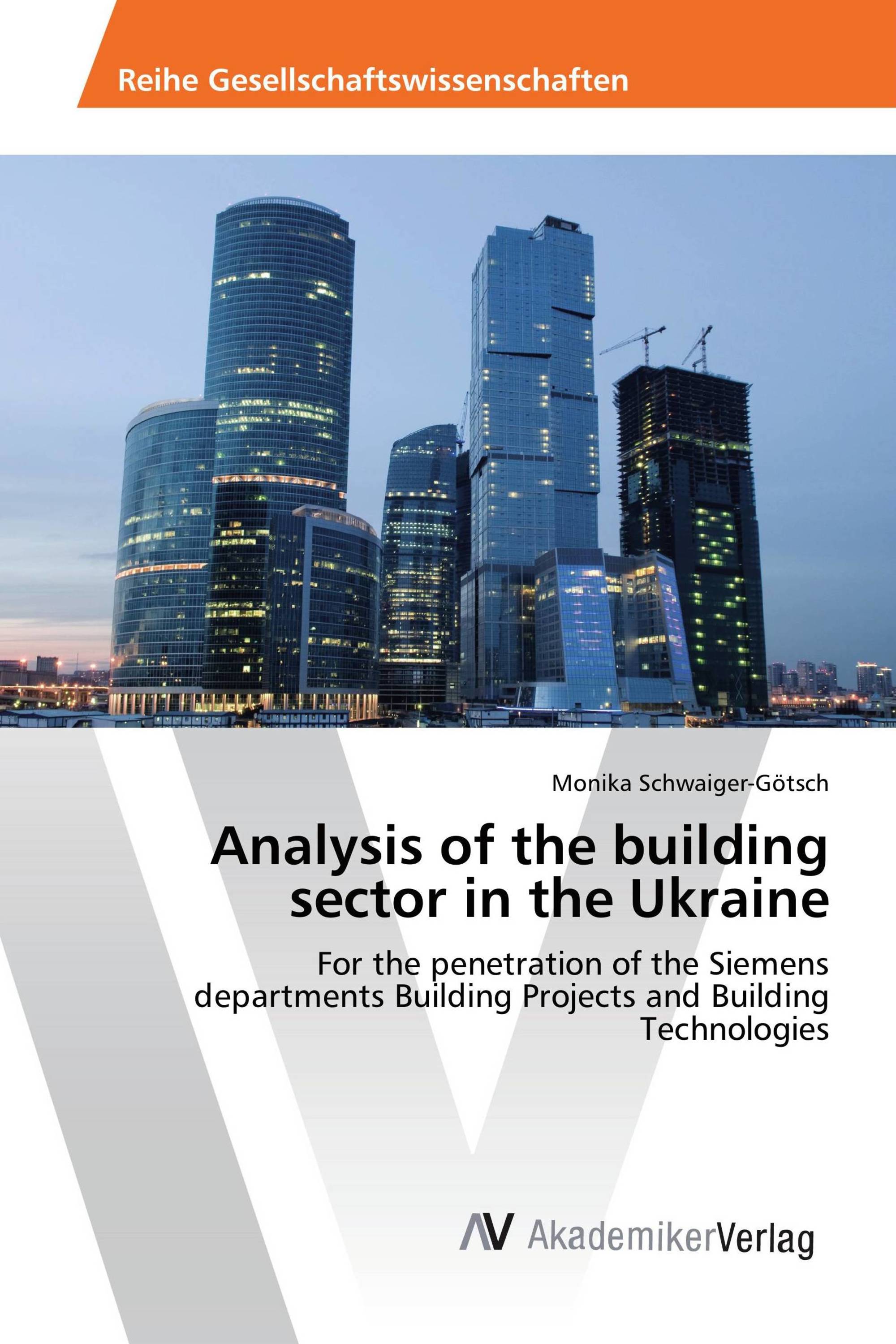 Analysis of the building sector in the Ukraine