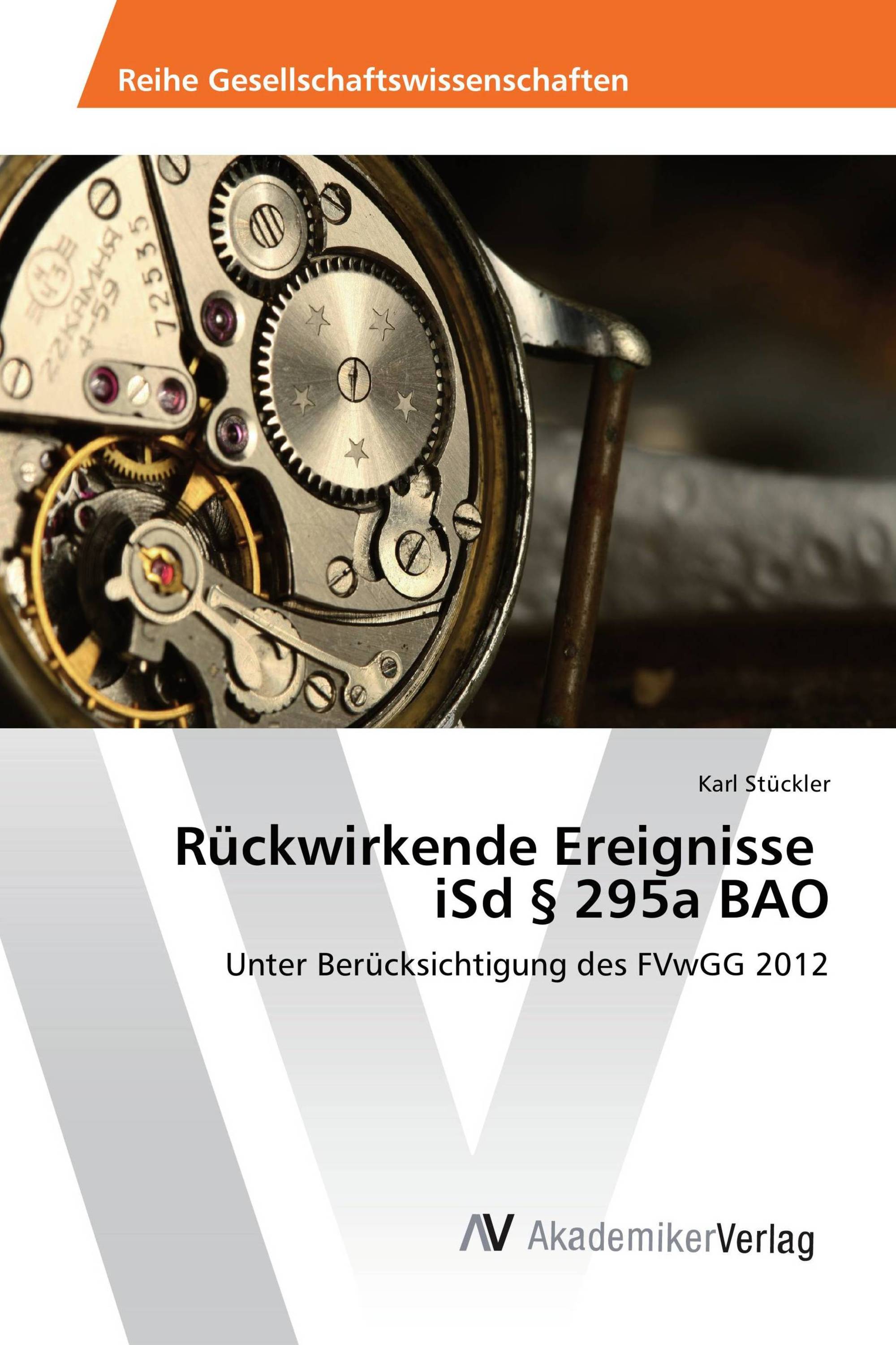 Rückwirkende Ereignisse iSd § 295a BAO